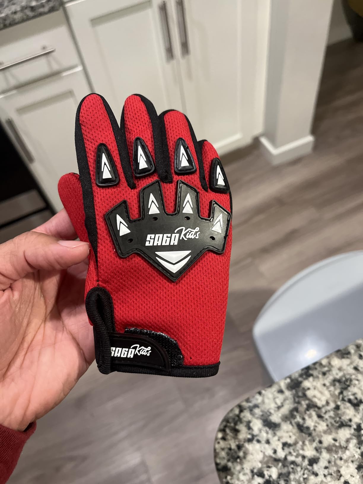 Youth Motocross Gloves - Antislip Kids Dirt Bike Gloves | Pro-Grade Protection for Dirt Bike & BMX Rider, High-Performance Motorcycle Gear for Boys & Girls, Built for Future Champions customer photo 2