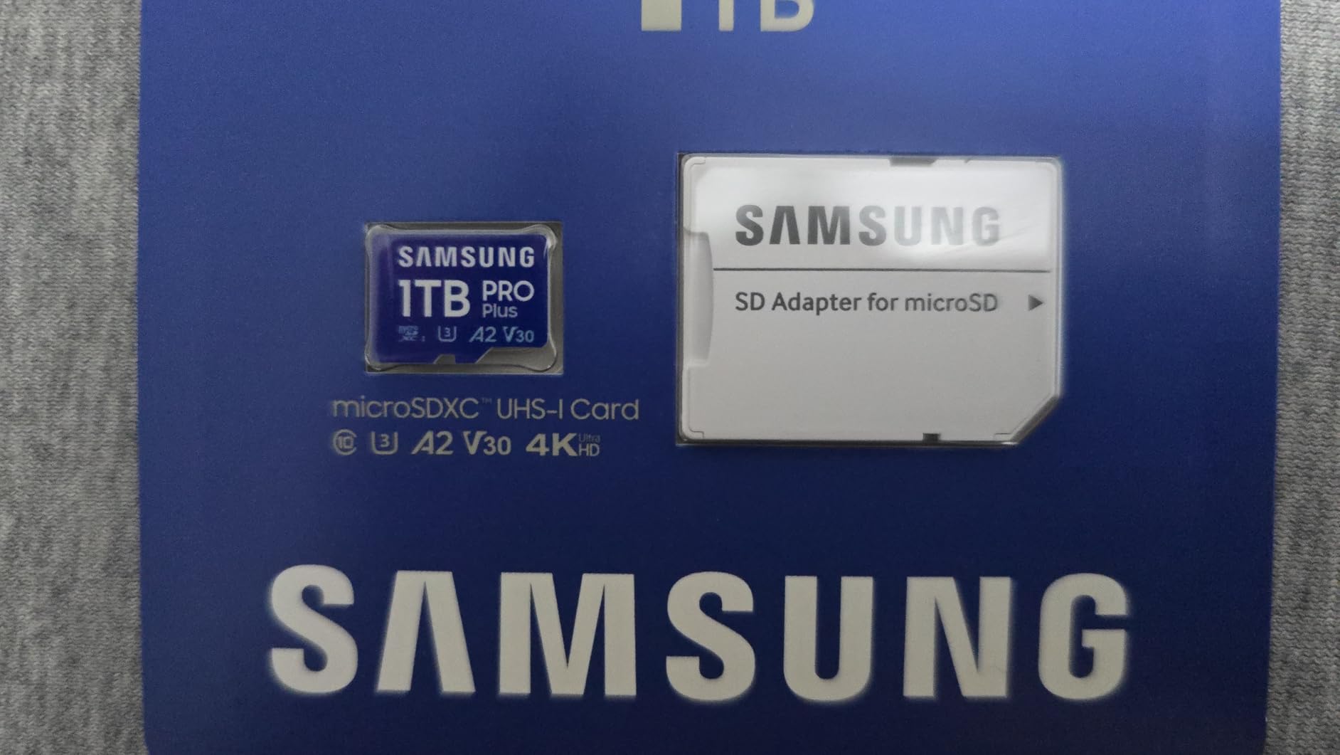 Samsung PRO Plus 512GB microSDXC Memory Card + Adapter, Up to 180 MB/s customer photo 1