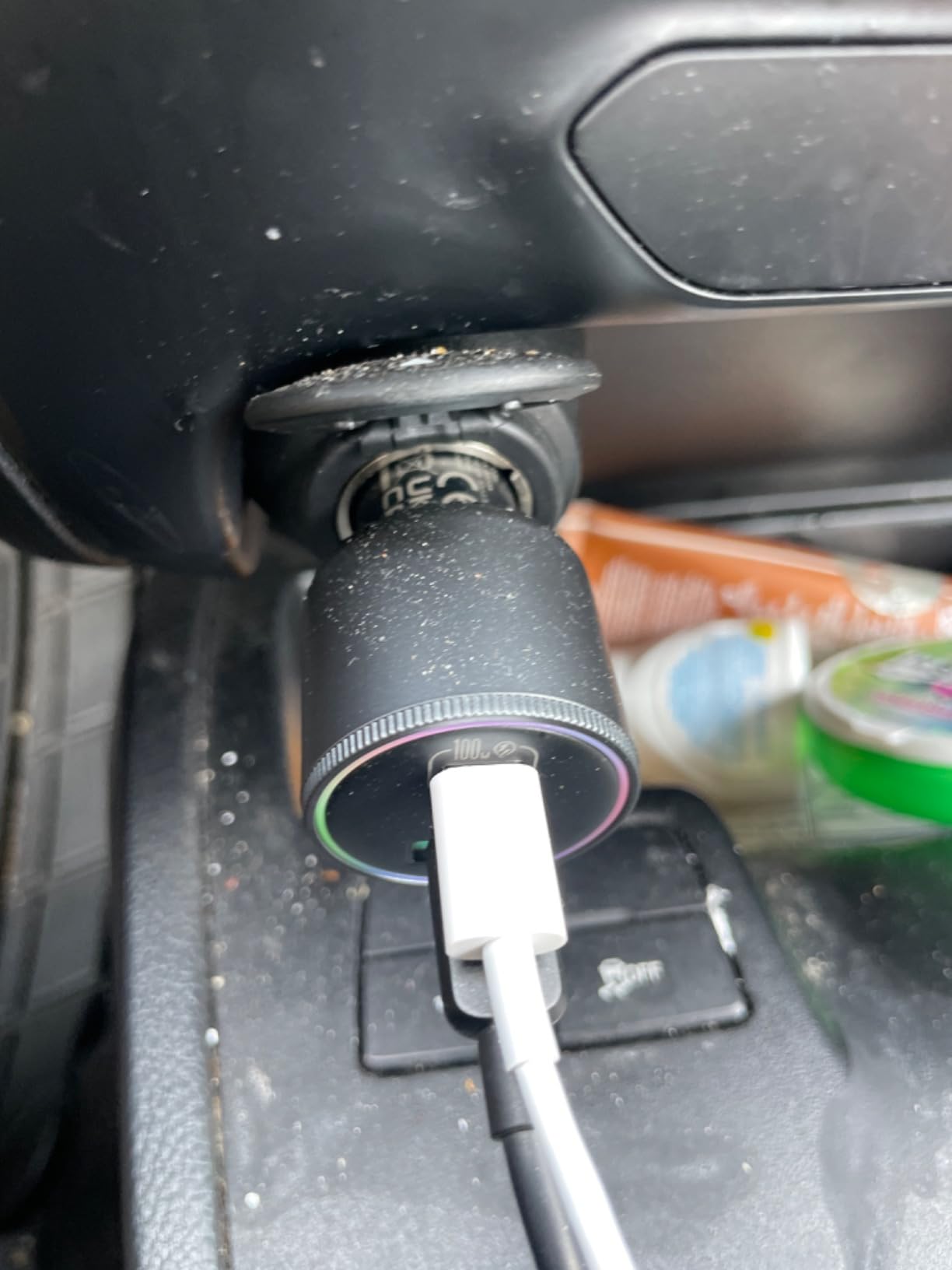 JOYROOM 175W Car Charger USB C Fast Charge, 3-Port Super Fast Car Charger customer photo 1