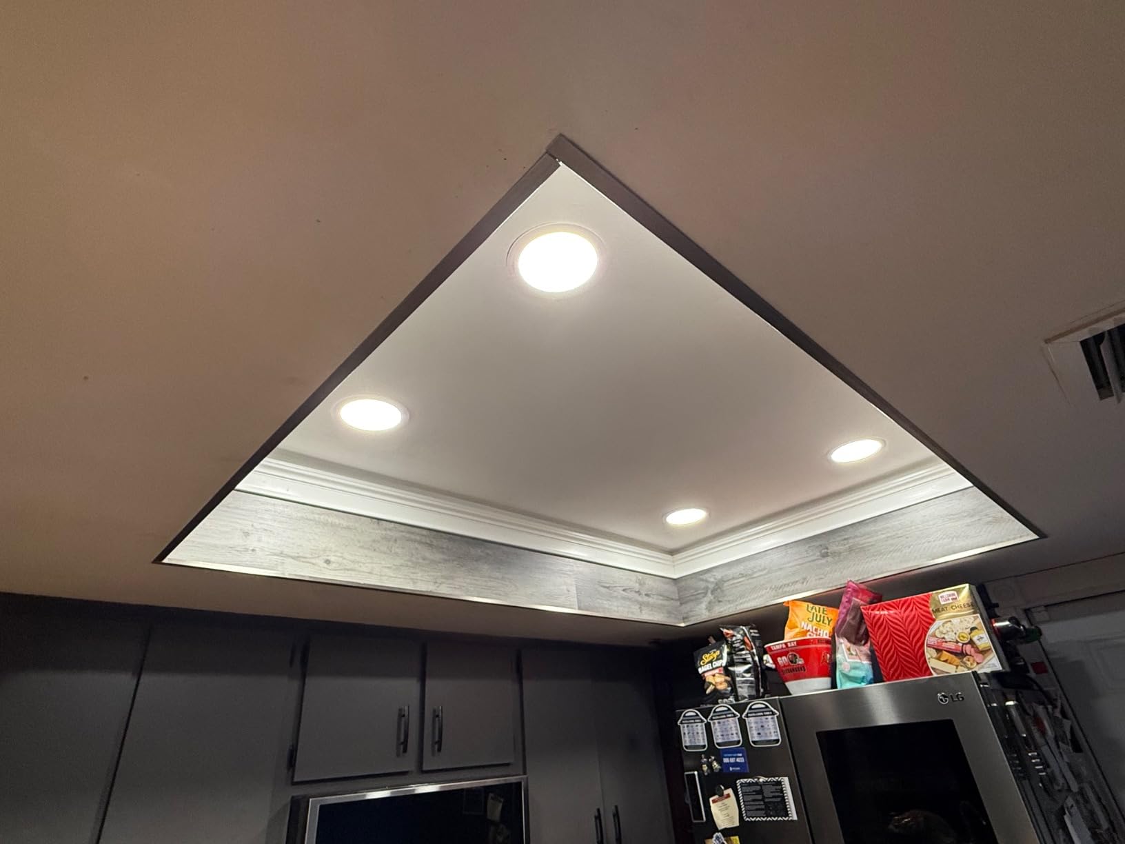 Govee Smart Recessed Lighting 4 Inch, LED Downlight 800 Lumen, 4 Pack | Work with Alexa & Google Assistant, Wi-Fi Bluetooth Direct Connect RGBWW Recessed Lighting with Junction Box customer photo 2