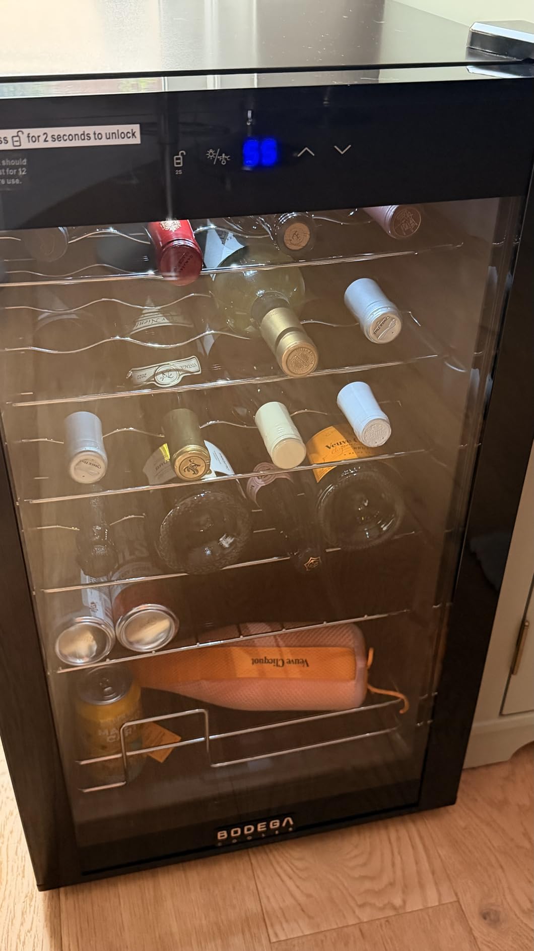 BODEGA COOLER 28 Bottle Wine Fridge, Cooler for Kitchen, Office, Room & bar customer photo 1