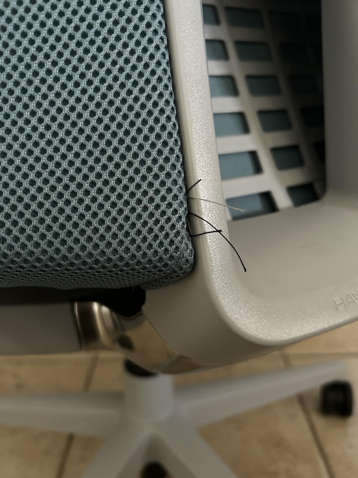 Haworth Fern Ergonomic Office Chair, Home Office Desk Chair, Coal customer photo 2
