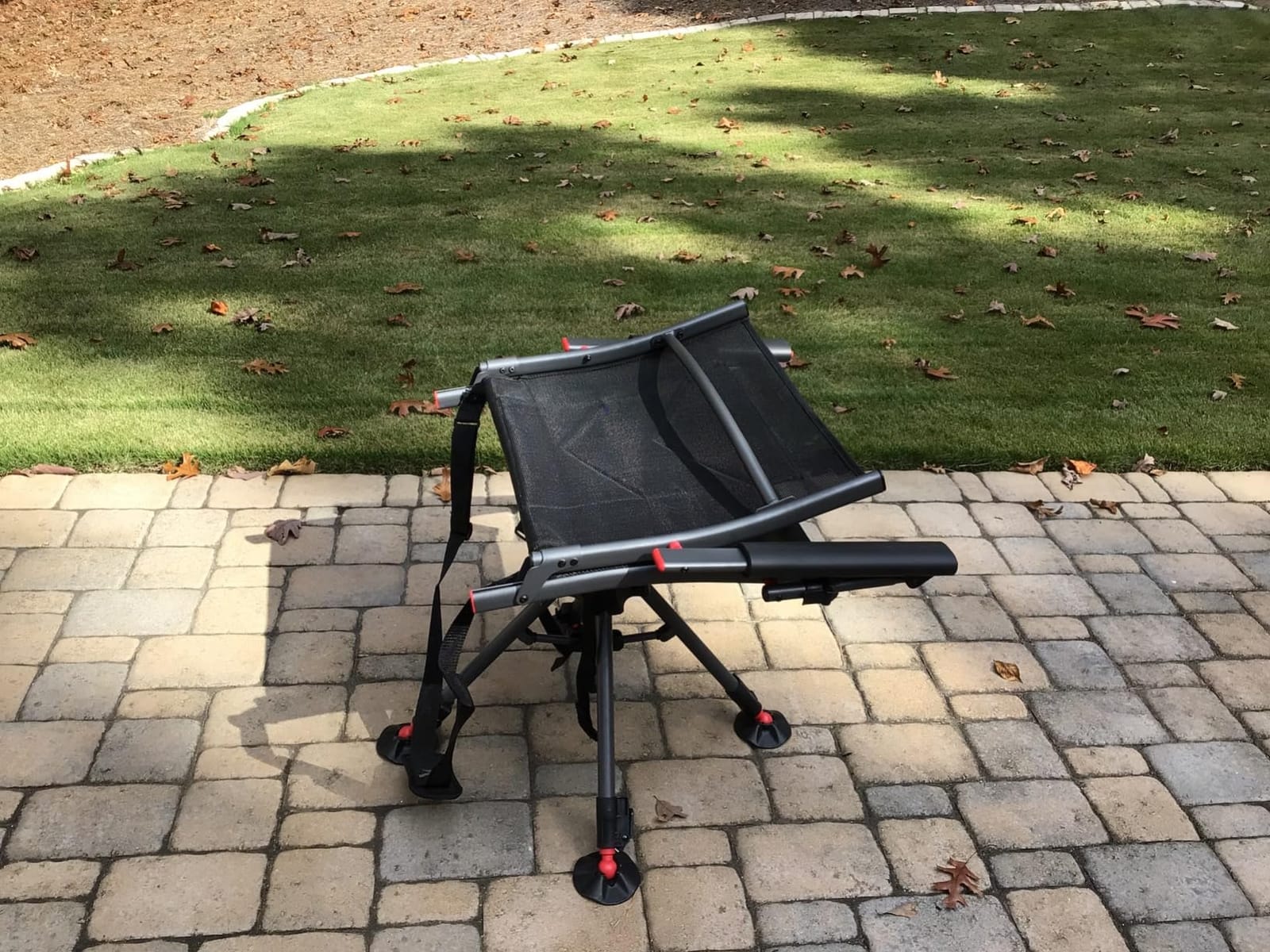 TR 360 Swivel Hunting Blind Chair Armrests, Silent Ground Chair customer photo 1