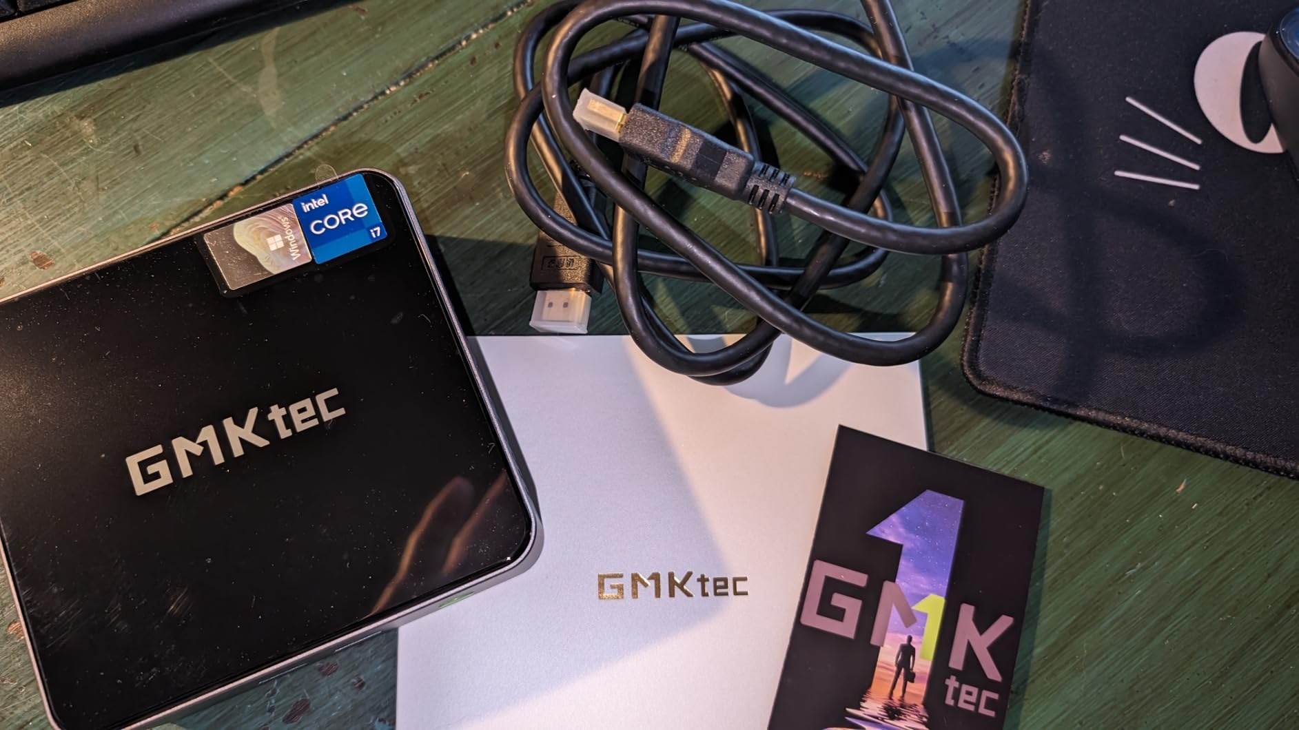 GMKtec Mini PC Intel Core i7-1185G7 (Up to 8 GHz) 16GB DDR4 1TB SSD customer photo 1