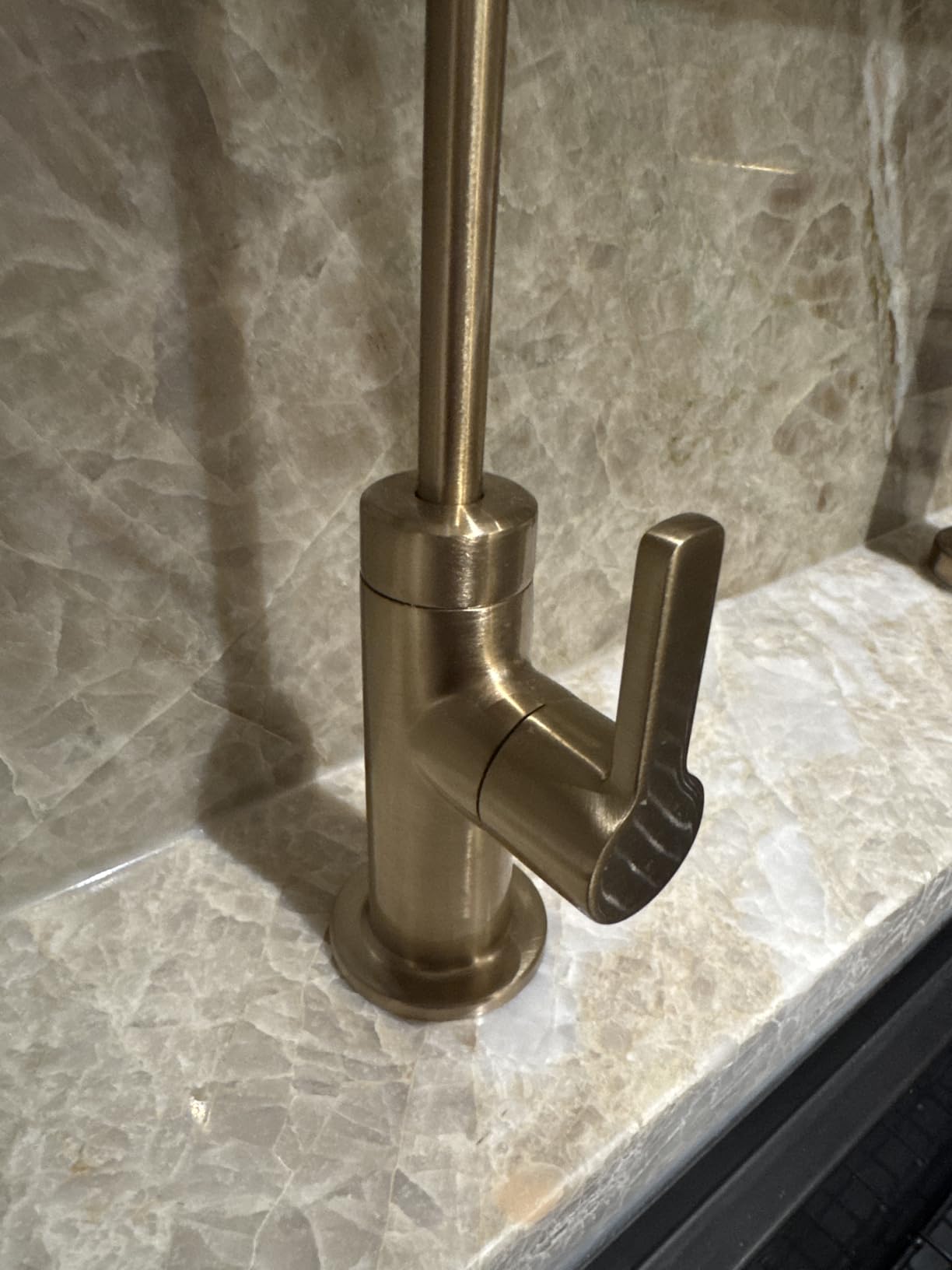 KRAUS Oletto Single Handle Drinking Water Filter Faucet for Reverse Osmosis or Water Filtration System in Matte Black, FF-103MB customer photo 1