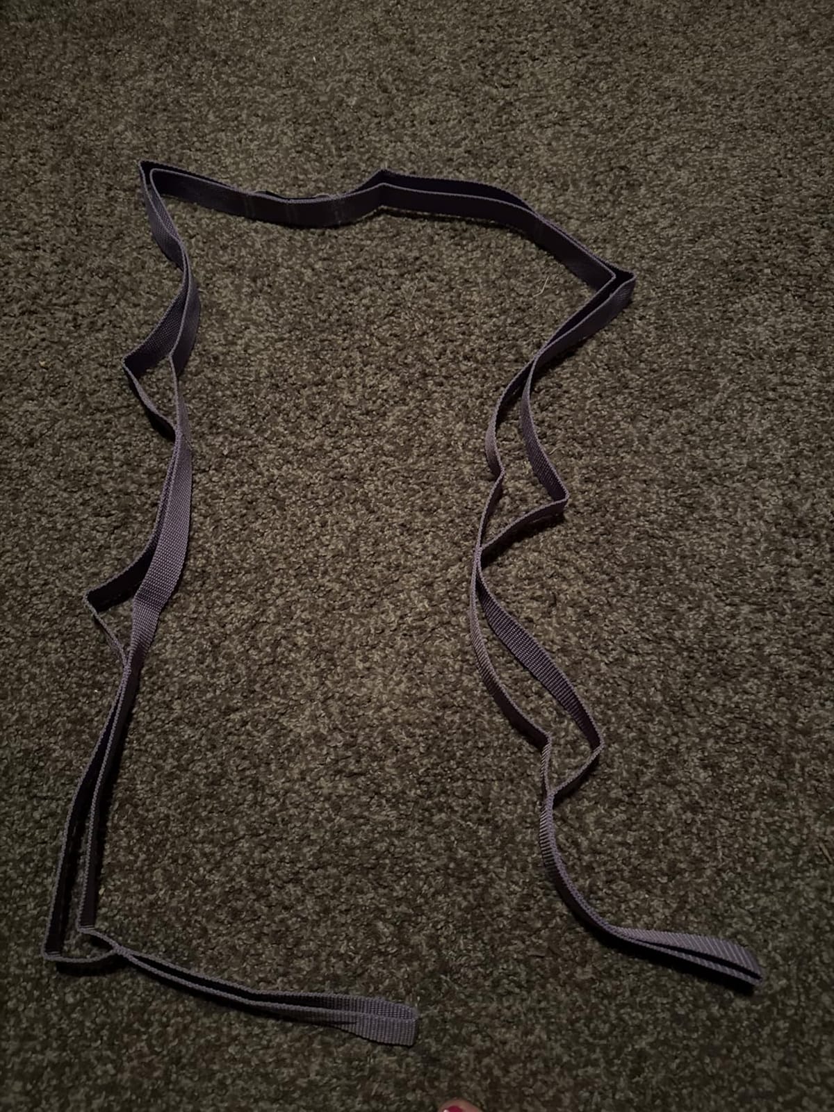 Abiarst Stretching Strap Yoga Straps for Physical Therapy, 10 Loops Non-Elastic Stretch Band for Pilates, Flexibility, Exercise and Gymnastics customer photo 2