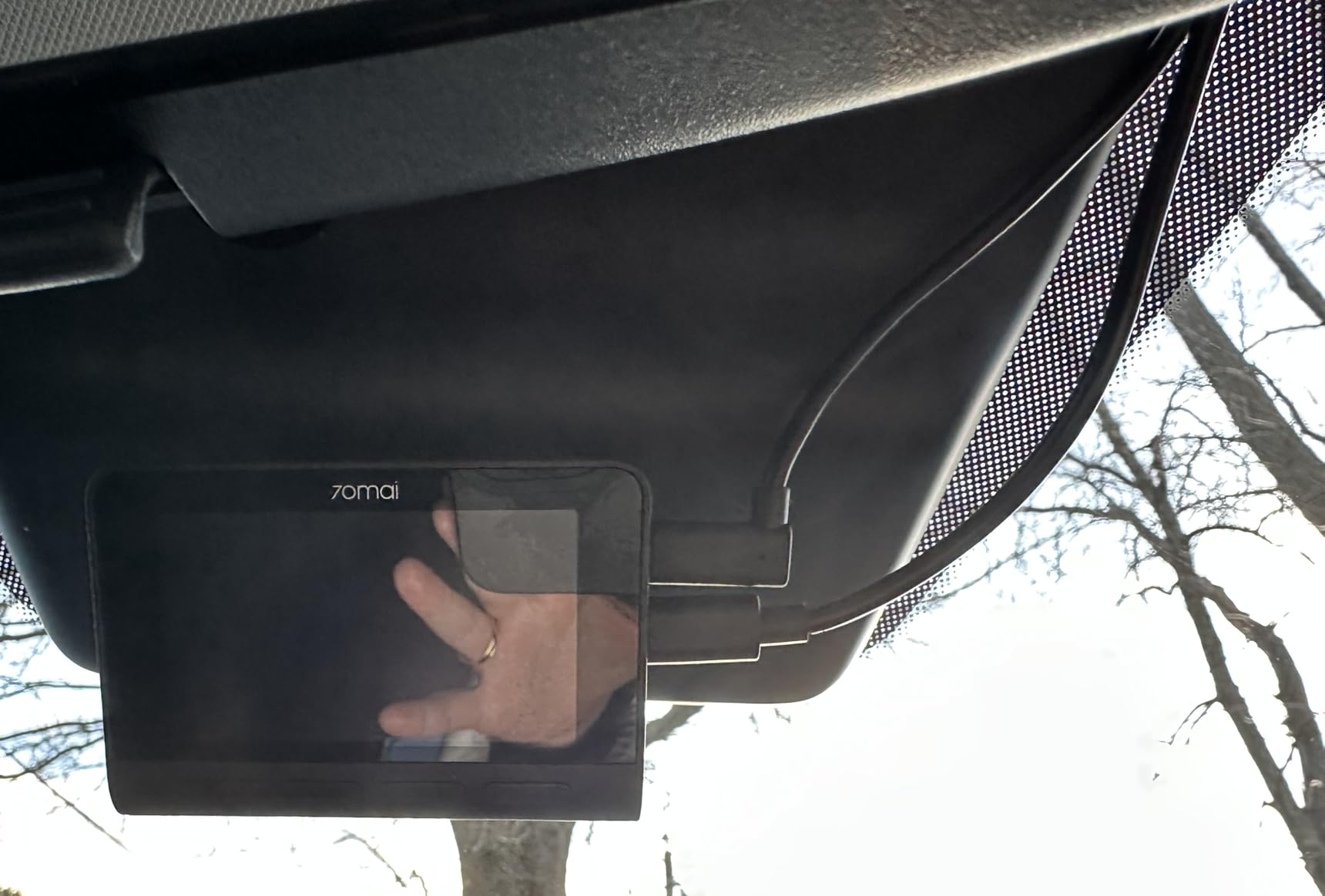 70mai 4K Dash Cam Front and Rear, 4K+1080P Dual STARVIS 2 Car Dash Camera for Cars, 4G LTE Remote Access, AI Motion Detection, WiFi 6, 5 GPS, 24H Parking Mode, HDR Night Vision, Voice Control, ADAS customer photo 1