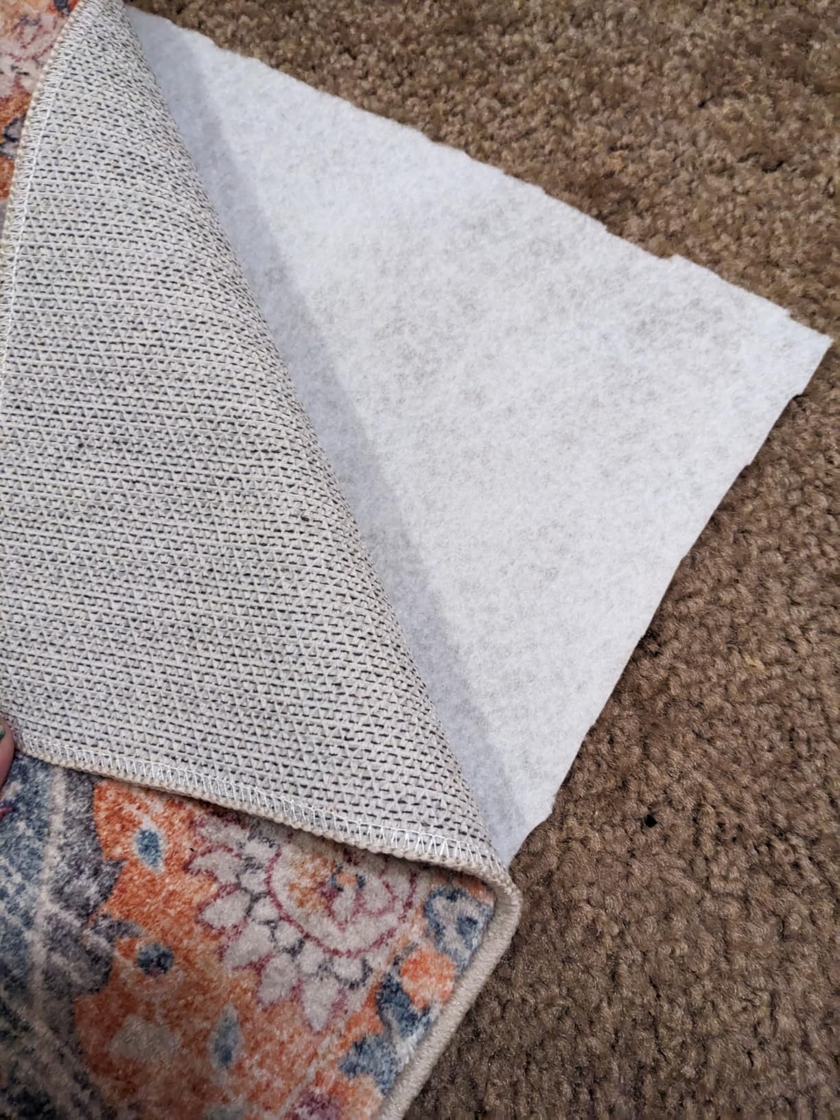 Lahome Moroccan 6x9 Rugs for Living Room, Washable 6x9 Area Rug for Bedroom, Soft Ultra-Thin Oriental Trellis Non Shedding Throw Large Carpet for Dining Room Office Elise, Cream/Multi customer photo 1