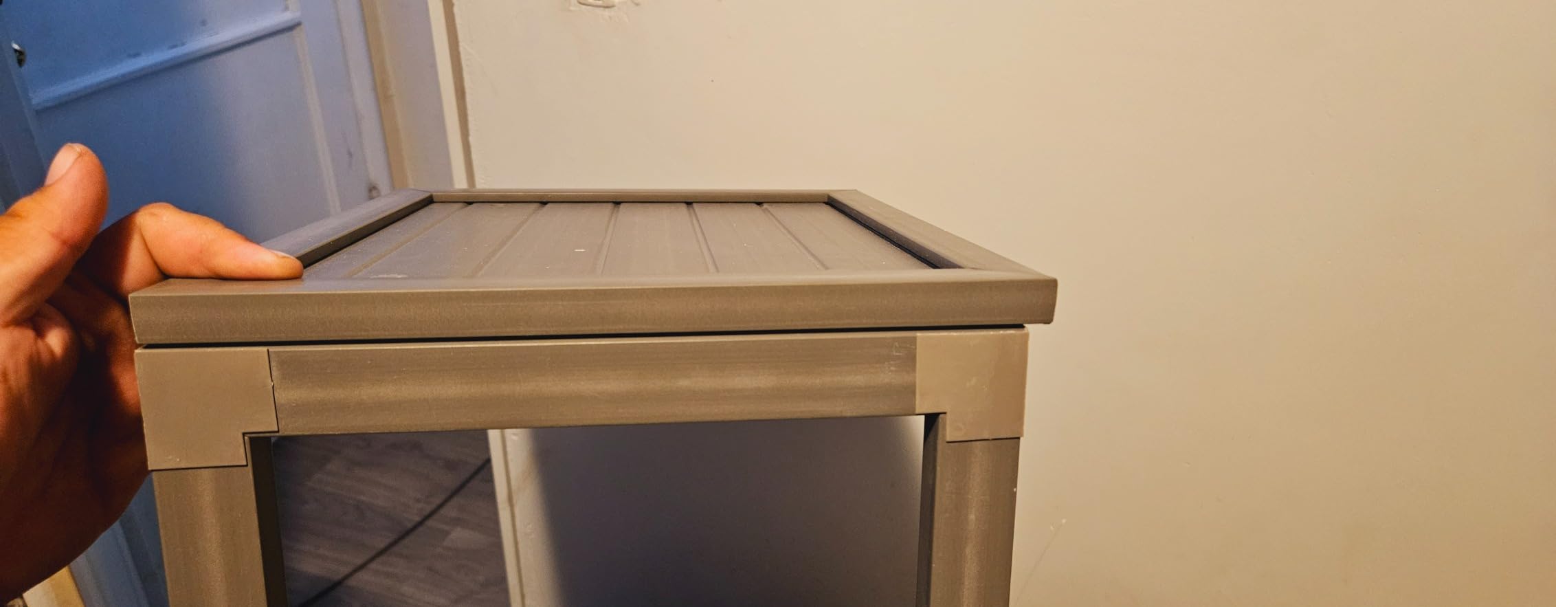 New Age Pet® Mojave Habitat Stacker, Large, Grey customer photo 1