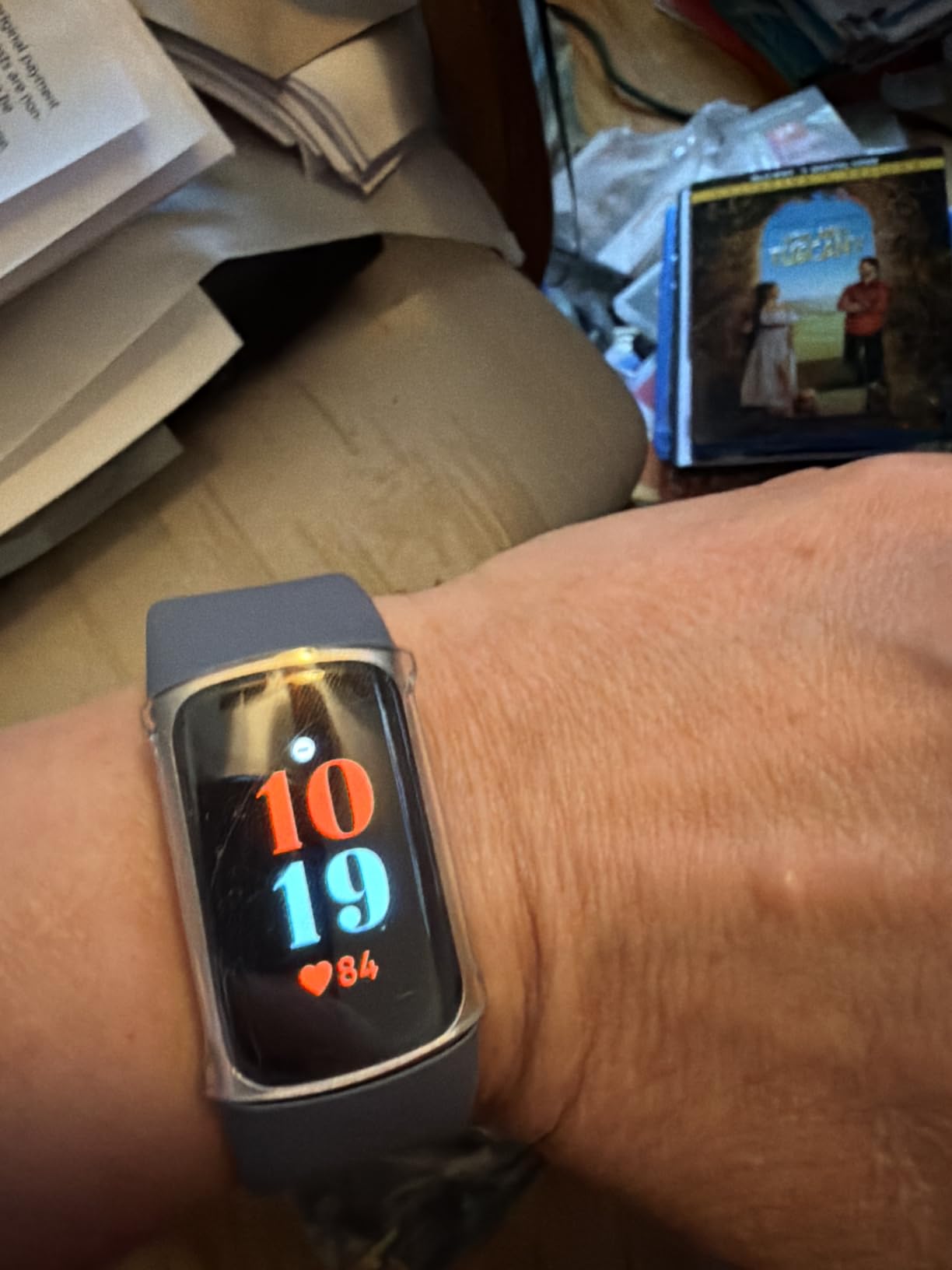 Google Fitbit Charge 6 - Fitness Tracker - Obsidian/Black customer photo 1