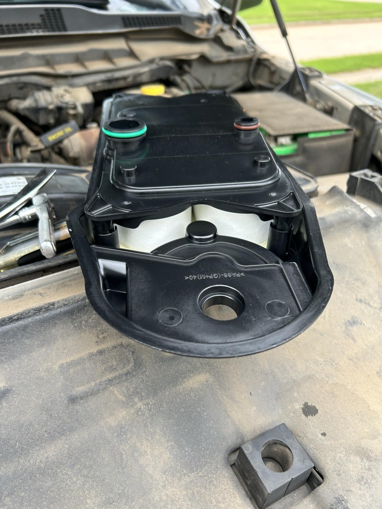 Doc's Diesel CCV Filter Fits 6.7L Cummins RAM 2500 3500 2007-2024 | Traps Harmful Vapors And Blow-By Gases customer photo 2