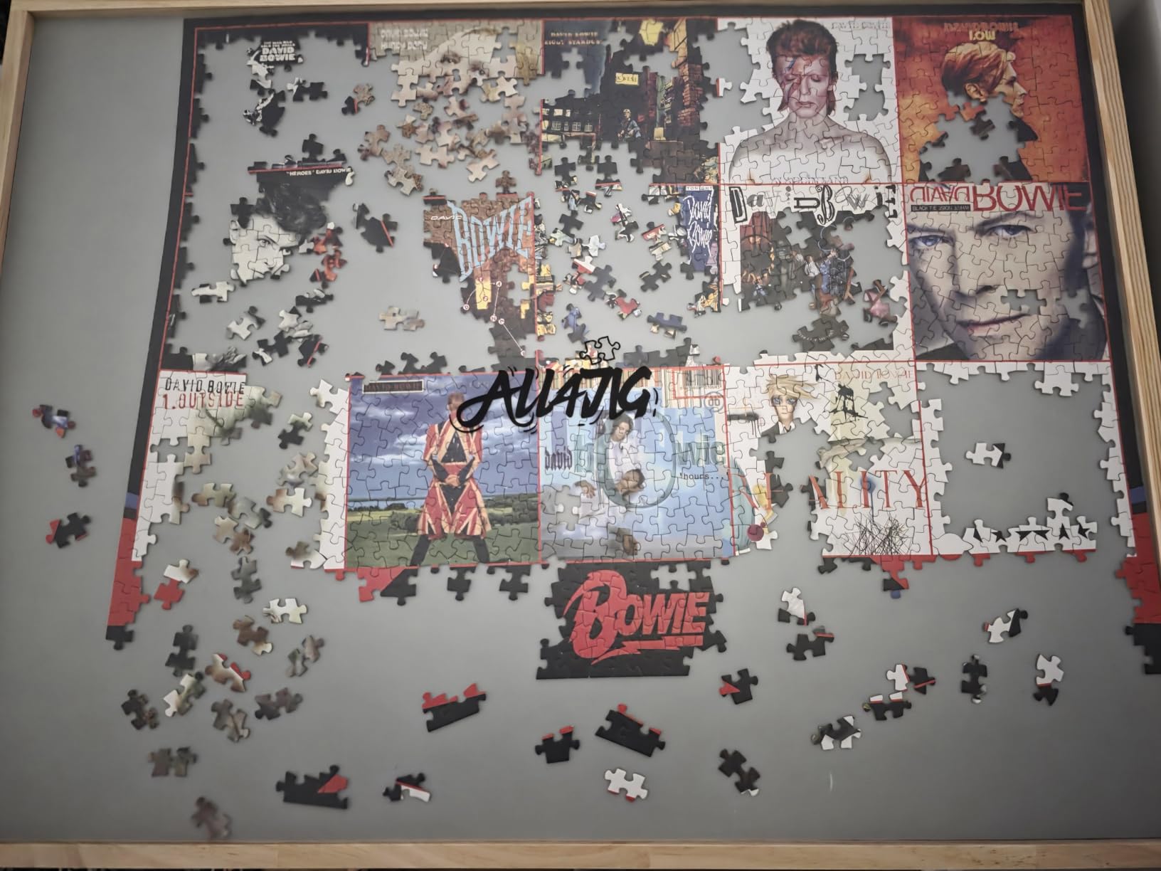 ALL4JIG 1500 Pieces 2-in-1 Tilting&Rotating Puzzle Board for Adults,24.53