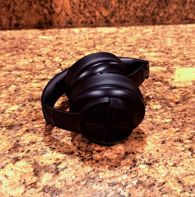 Picun B8 Wireless Bluetooth Headphones, 120H Playtime, 3EQ Modes, Black customer photo 1