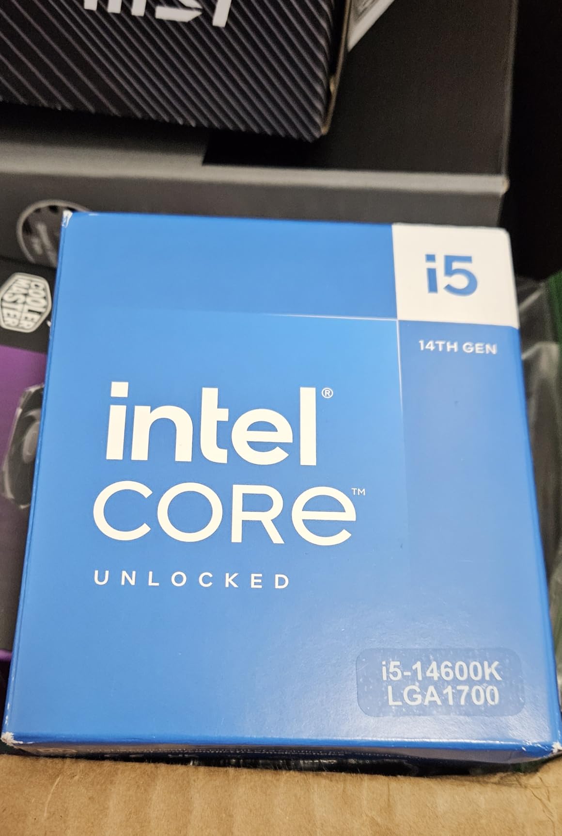 Intel Core i5-14600K Desktop Processor 14 Cores (6 P-Cores + 8 E-Cores) up to 5.3 GHz customer photo 2