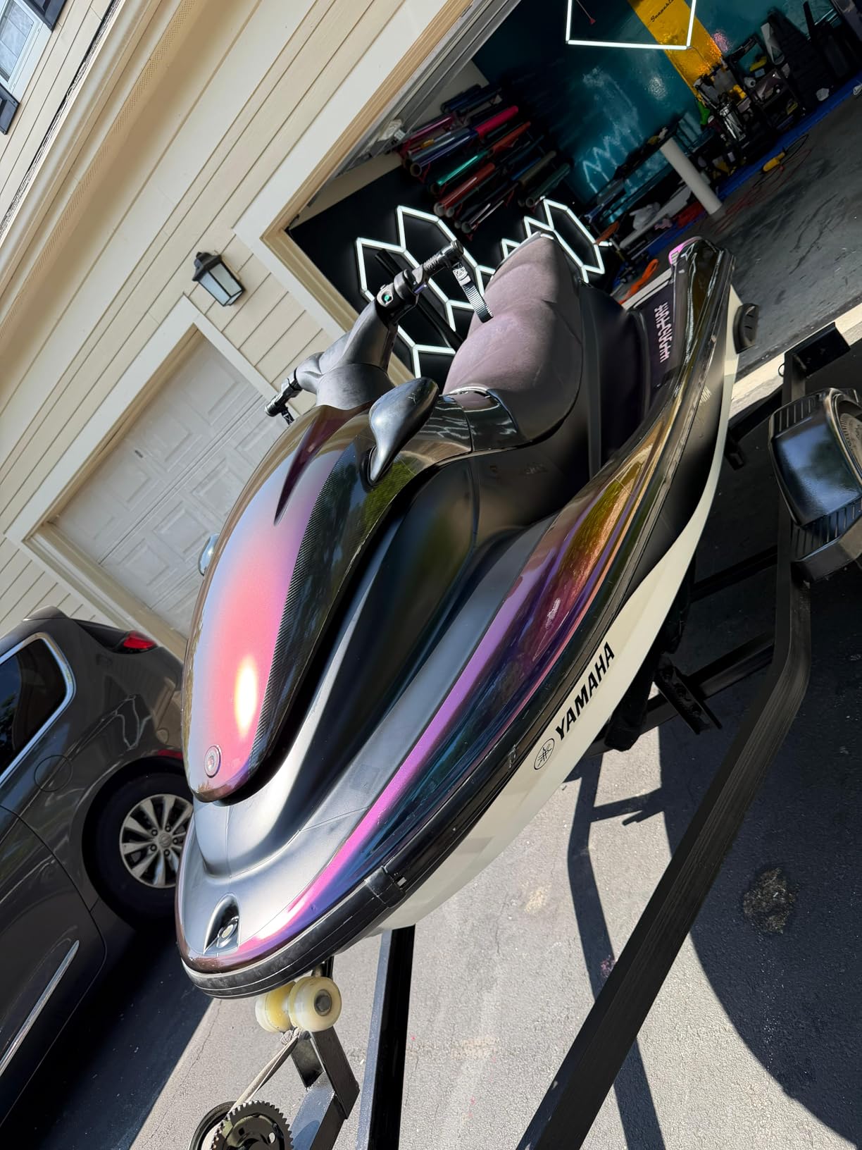 Soft Loop Tie Down Straps - 1,500 Load Capacity & 4,500 Lbs Breaking Strength - 6 Pack - Loops for Securing ATV, UTV, Motorcycles, Scooters, Dirt Bikes, Lawn & Garden Equipment - by AUGO customer photo 2