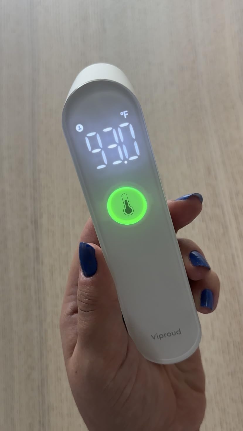 Viproud Thermometer for Adults and Kids, Fast Accurate Baby Thermometer customer photo 1