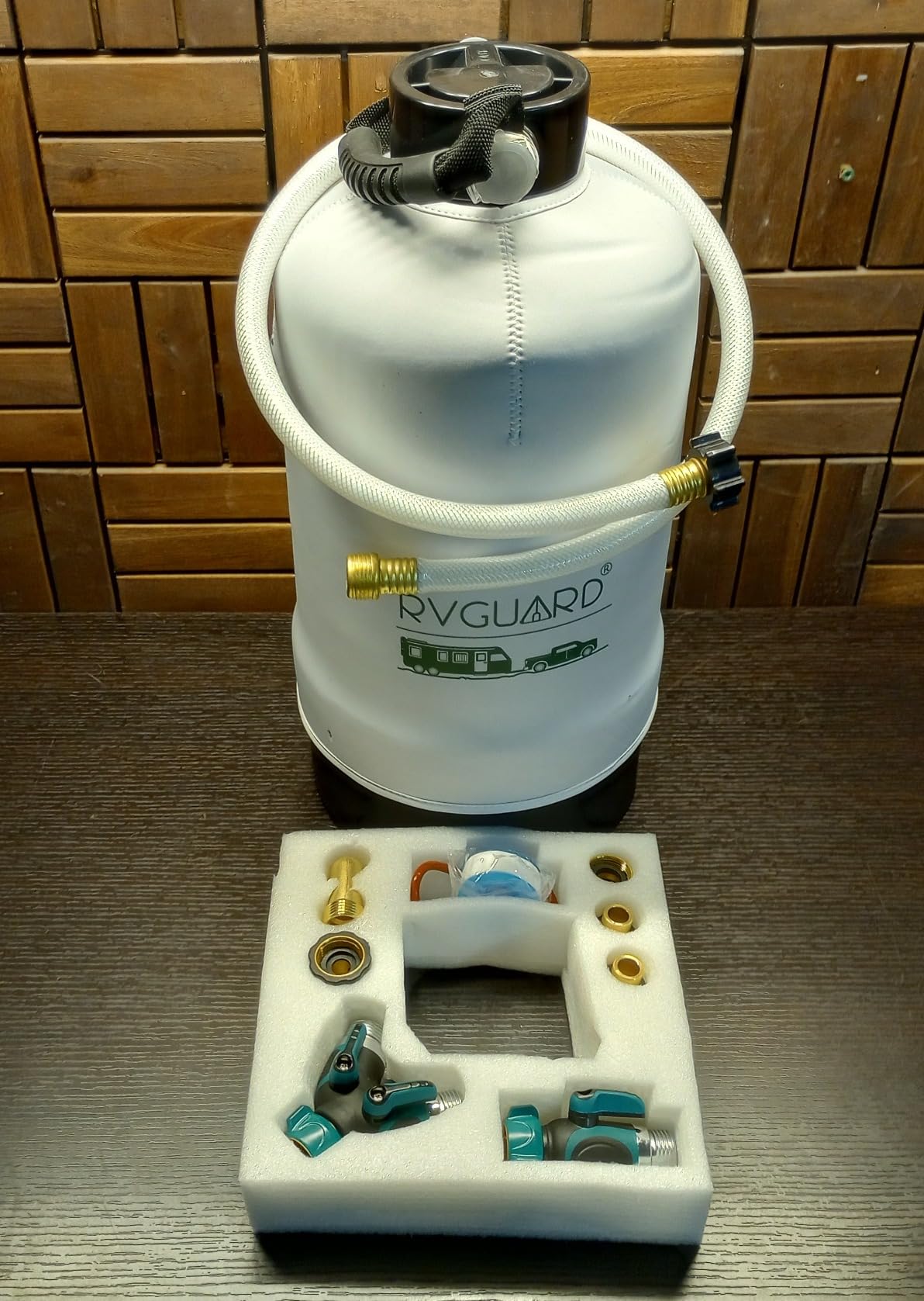 RVGUARD 16,000 Grains Portable Water Softener for RV customer photo 1