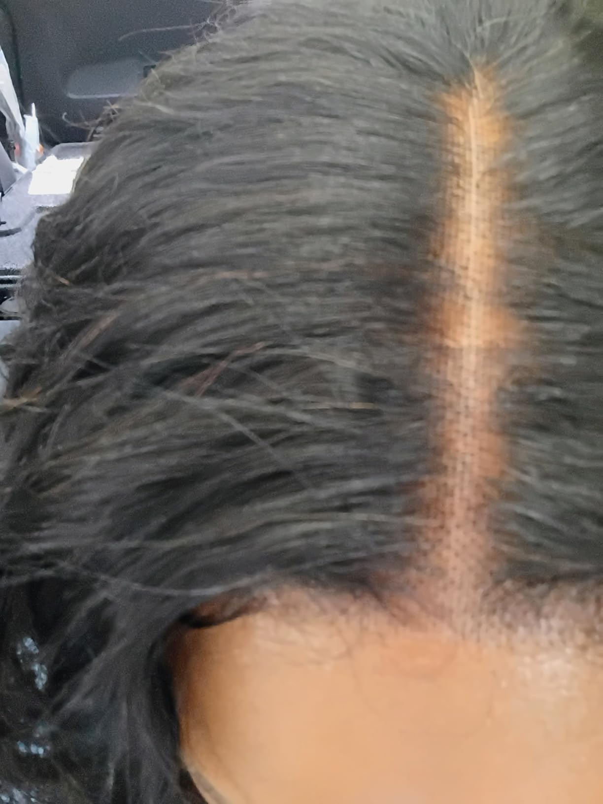 UNICE Bye Bye Knots Glueless Wig Pre Plucked Pre Cut Water Wave 7x5 Lace Front Wigs Human Hair Wet and Wavy Put on and Go Glueless Human Hair Wig 150% Density 18 inch customer photo 1