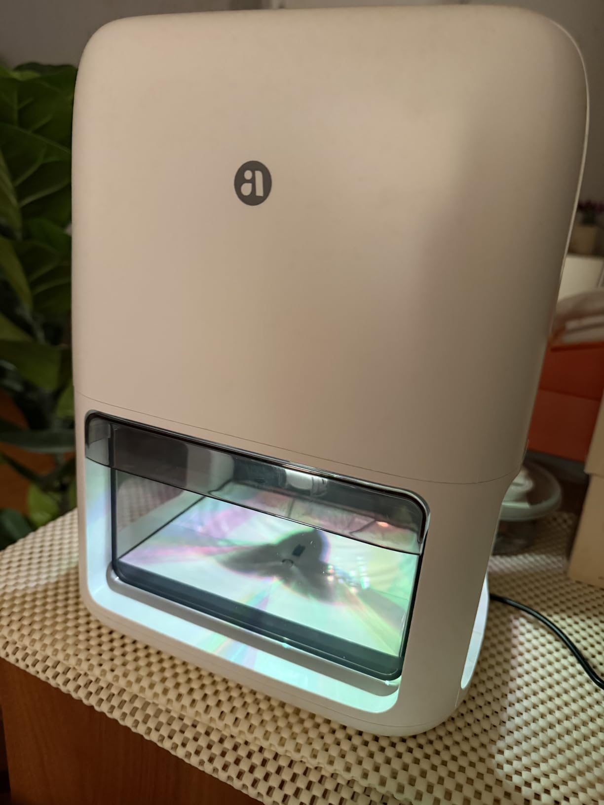 60 OZ Dehumidifiers for Home, Dual-Semiconductor Quiet Dehumidifier with Timer Sleep Mode Auto-Off 7 Colors Light Portable Small Dehumidifiers for Bathroom, Cloakroom, RV customer photo 1