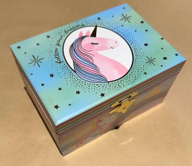 Giggle & Honey® Musical Unicorn Jewelry Box for Girls customer photo 2