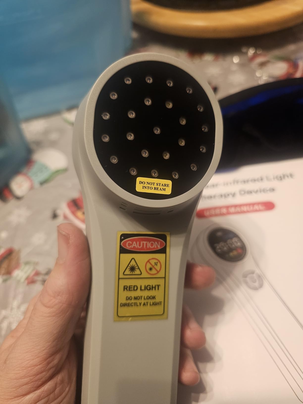 Cold Light Therapy Machine, 980nm Red Light Therapy Device for Pain at Home customer photo 1