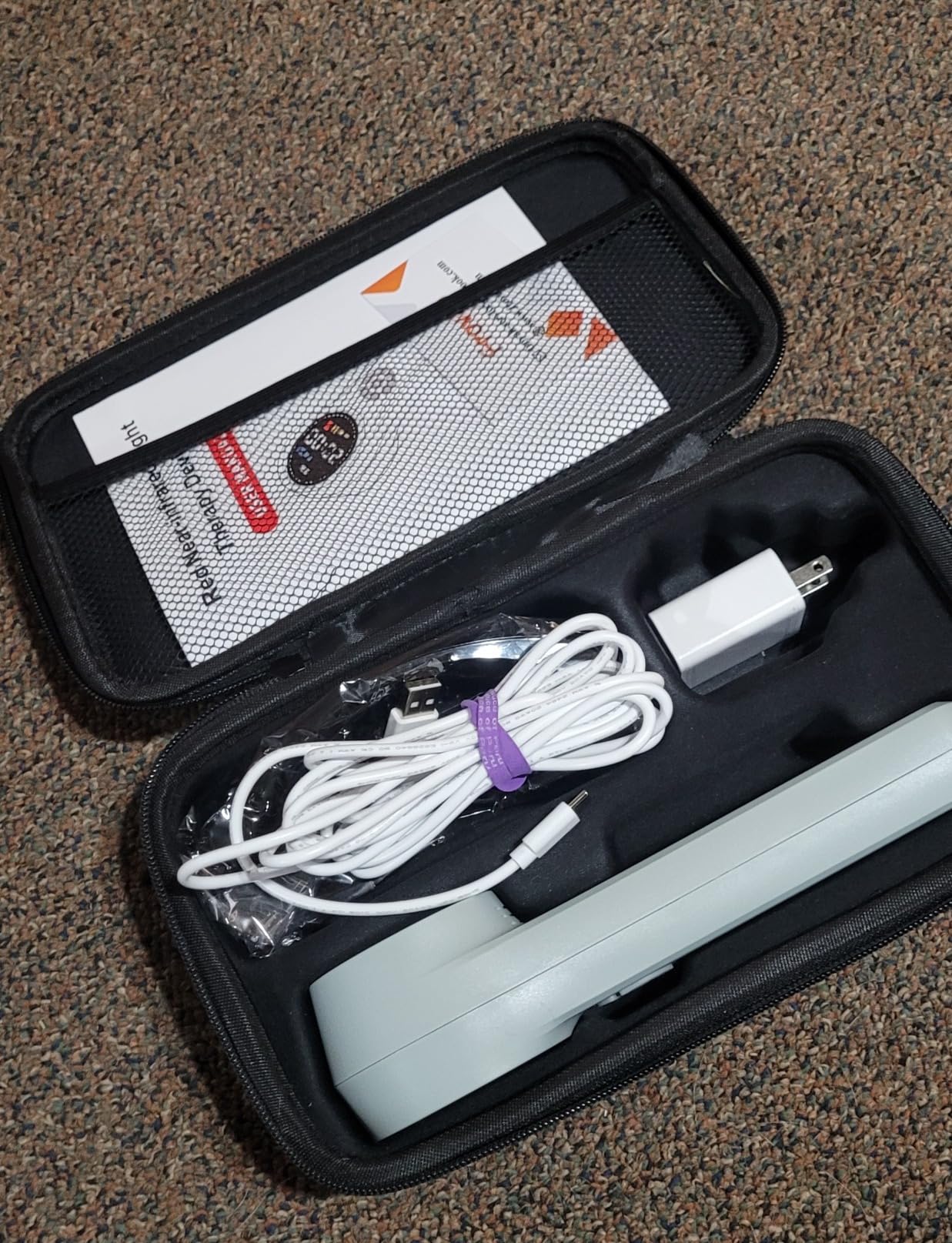 Cold Light Therapy Machine, 980nm Red Light Therapy Device for Pain at Home customer photo 2