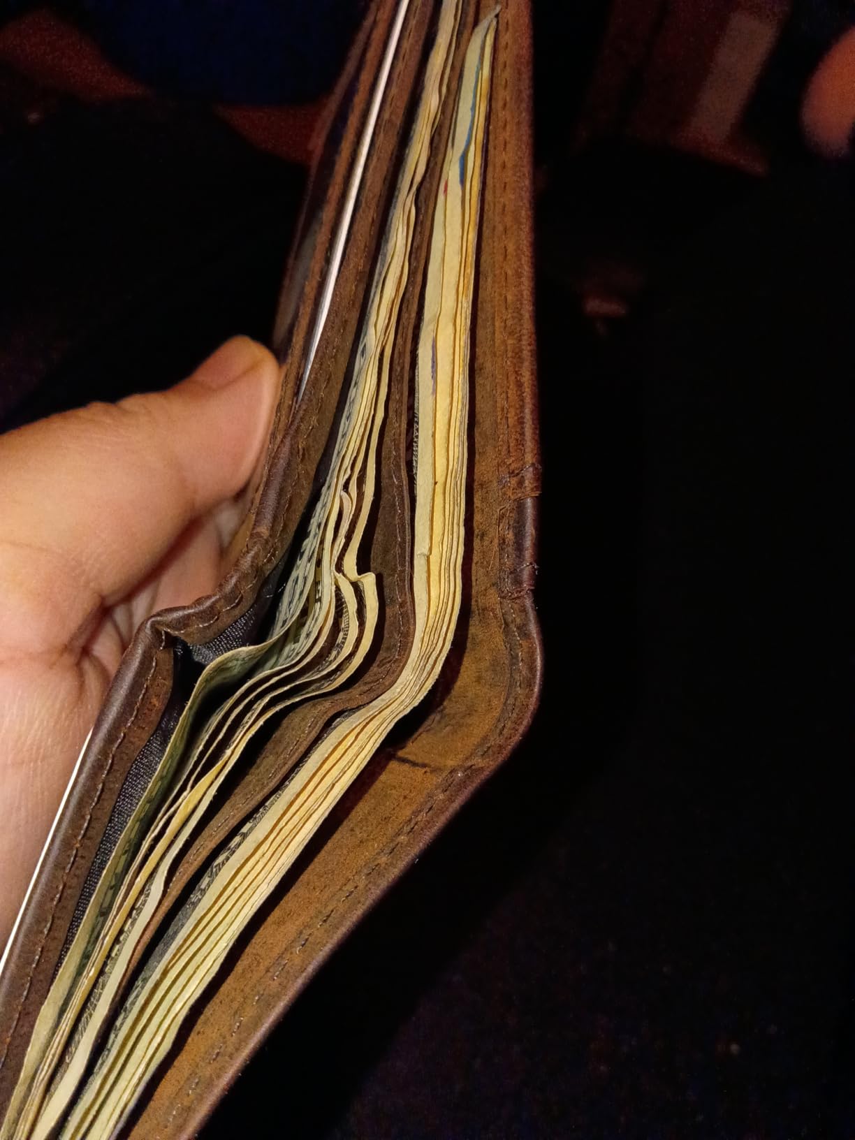 Leather Wallet for Men - Slim RFID Bifold Thin Compact Genuine Cowhide Gift customer photo 2