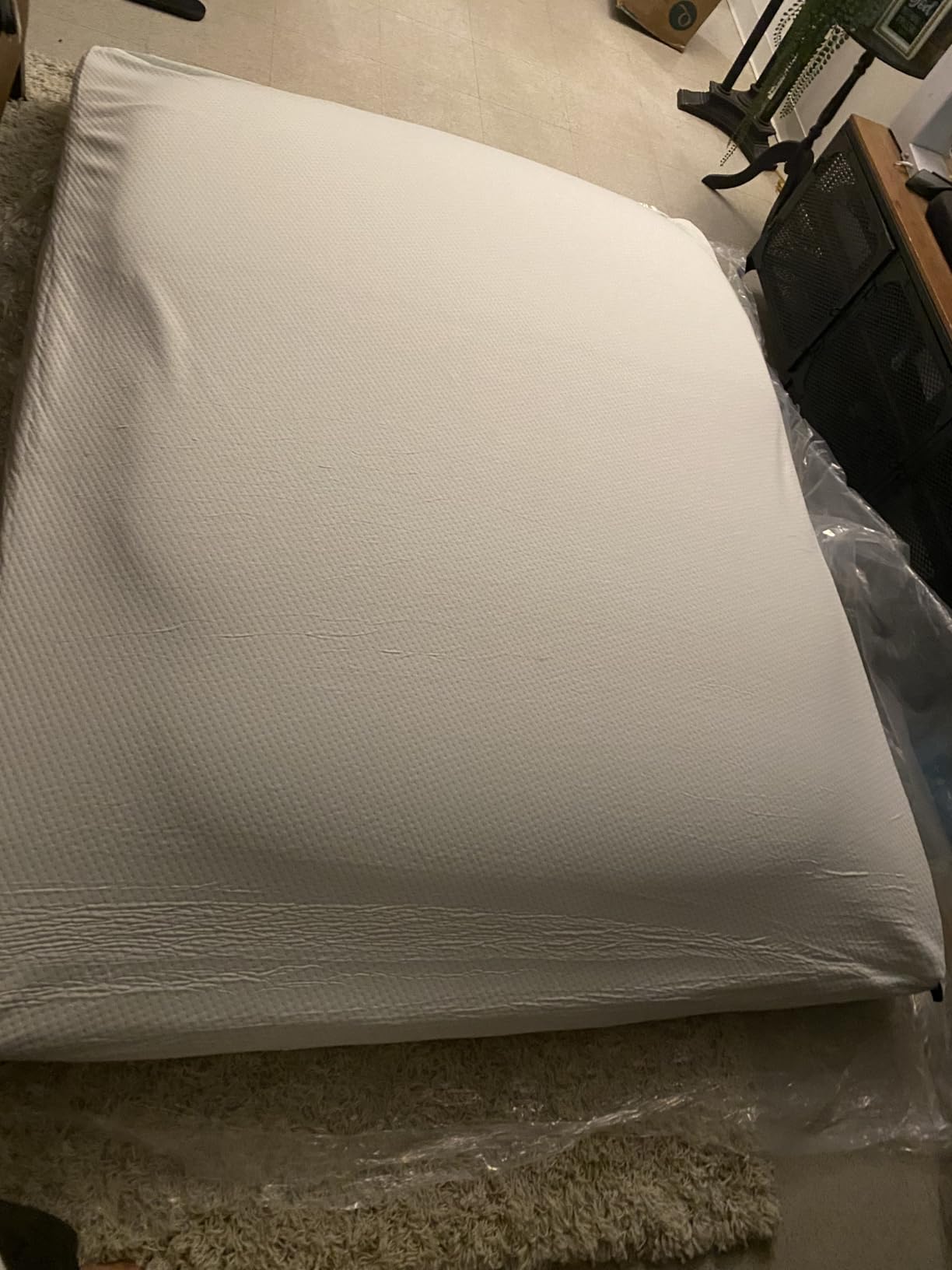 Zinus 12 Inch Full Green Tea Memory Foam Mattress, Medium Firm Feel customer photo 1