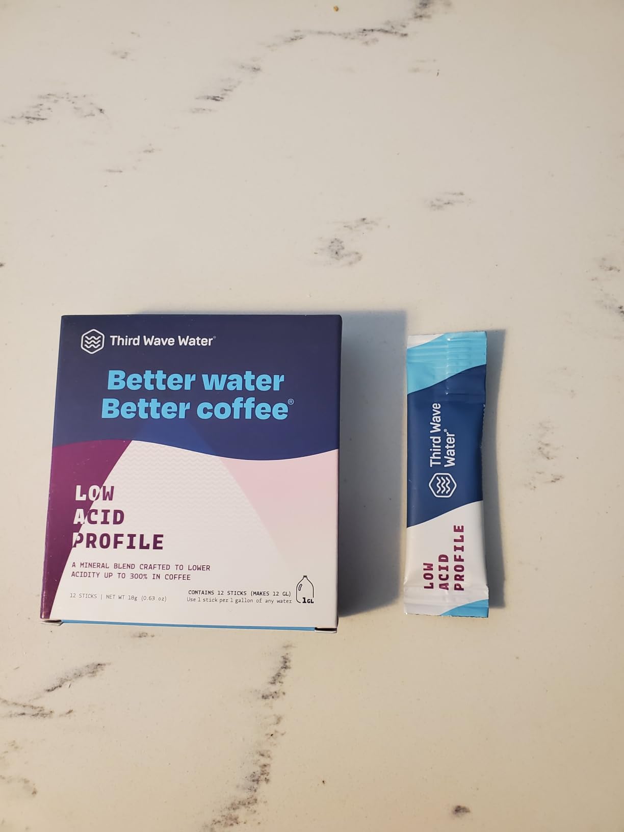 Third Wave Water Low Acid Coffee Profile - 12ct 1 Gallon Sticks for Making Any Coffee Beans, Grounds, or K Cups Low Acid customer photo 1