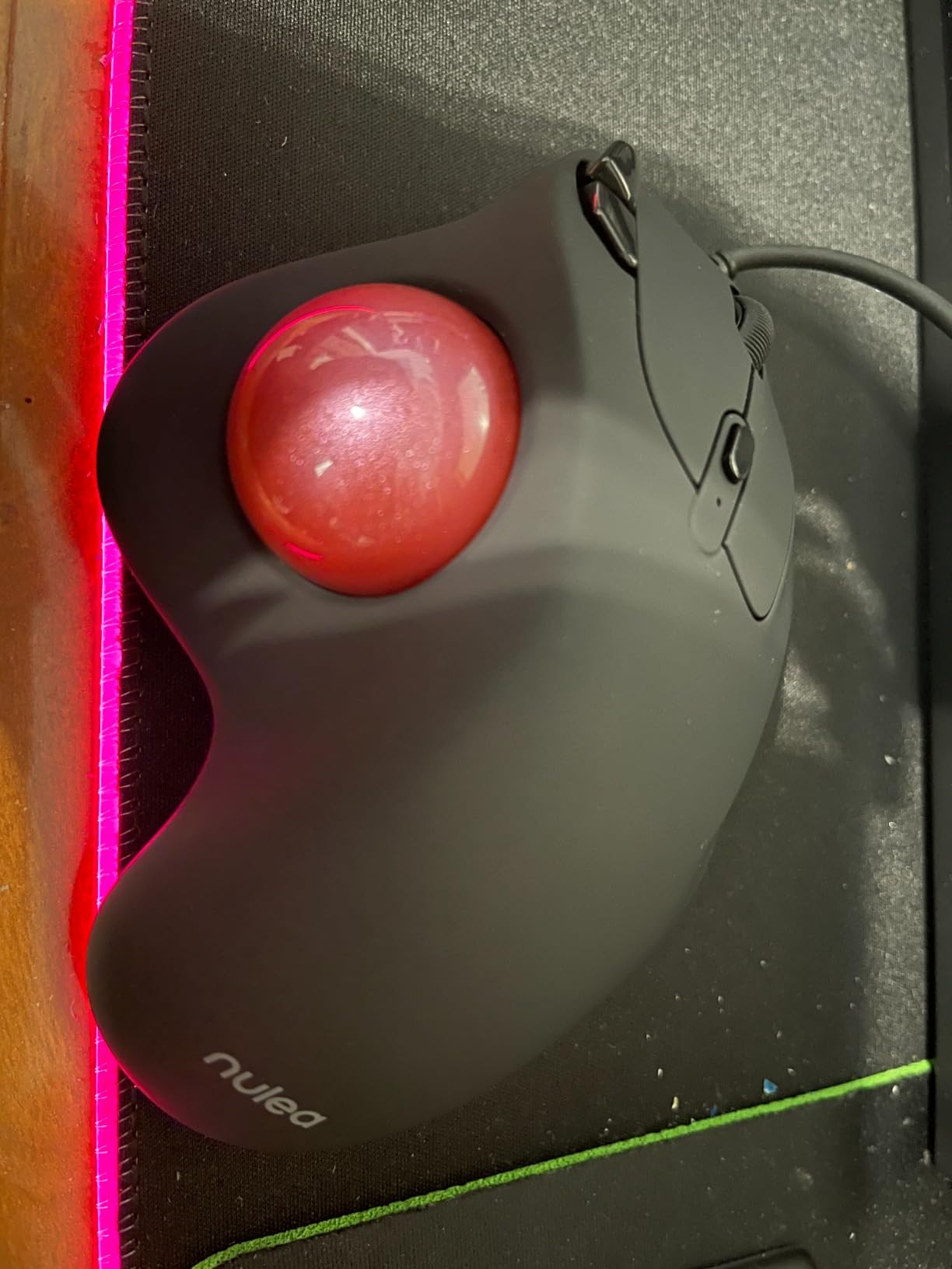 Nulea M509 Wired Trackball Mouse Ergonomic Thumb Control Type C USB customer photo 2
