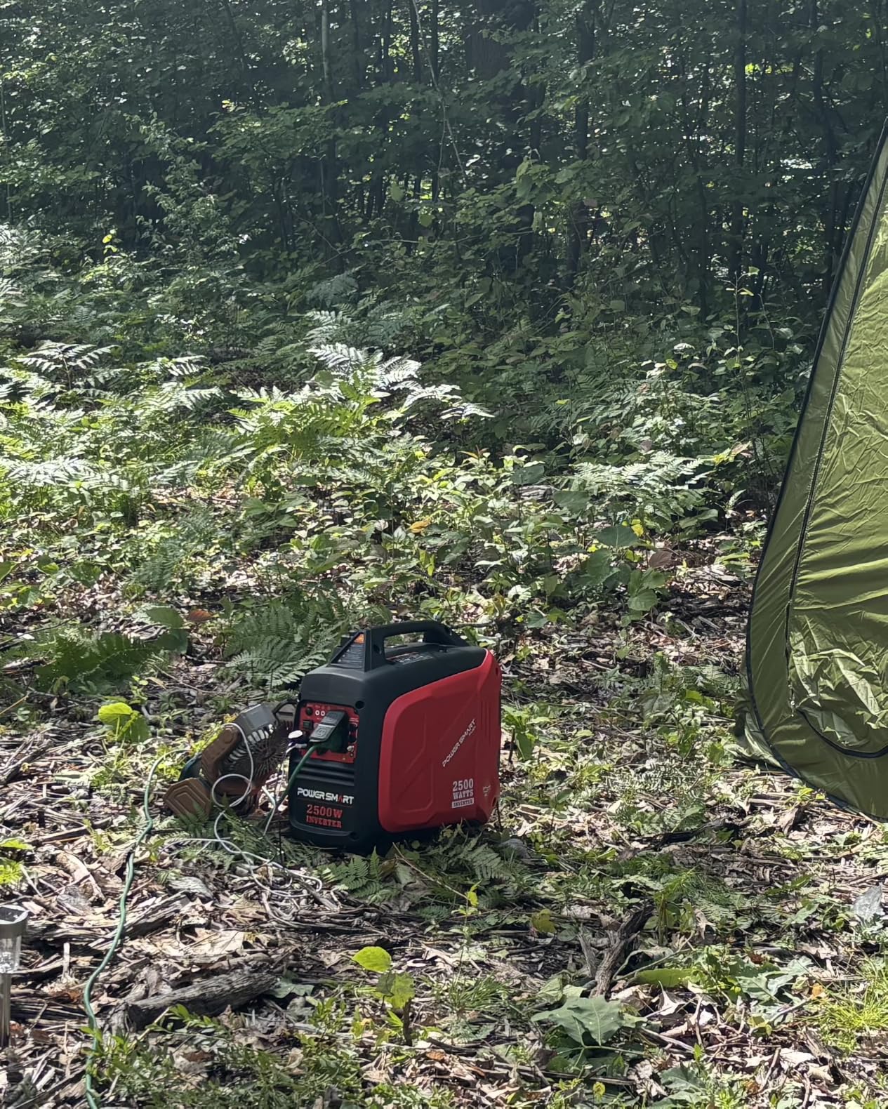 PowerSmart 3000 Watt Portable Inverter Generator for Camping or Home Use | CO Sensor, Super Quiet customer photo 1