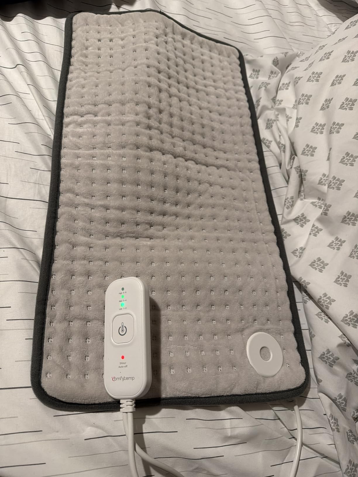 Comfytemp Heating Pad for Back & Period, FSA Eligible Heating Pad, 12