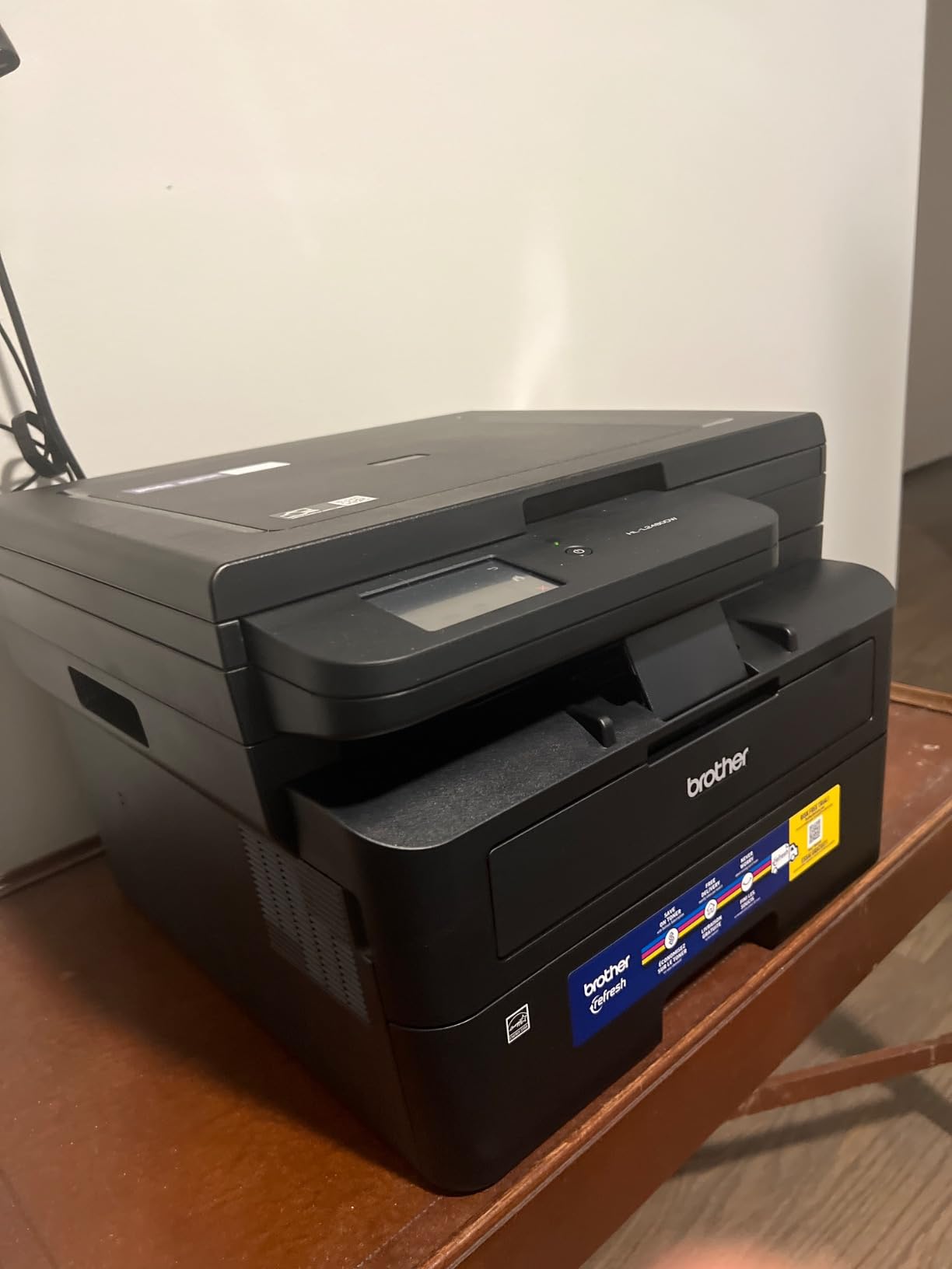 Brother HL-L2480DW Wireless Compact Monochrome Multi-Function Laser Printer with Copy and Scan, Duplex, Mobile, Black & White customer photo 1