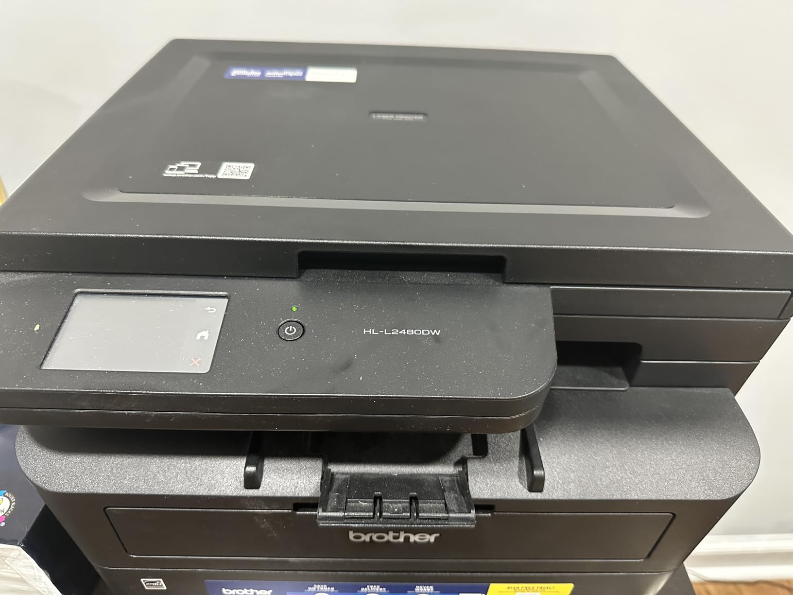 Brother HL-L2480DW Wireless Compact Monochrome Multi-Function Laser Printer with Copy and Scan, Duplex, Mobile, Black & White customer photo 2