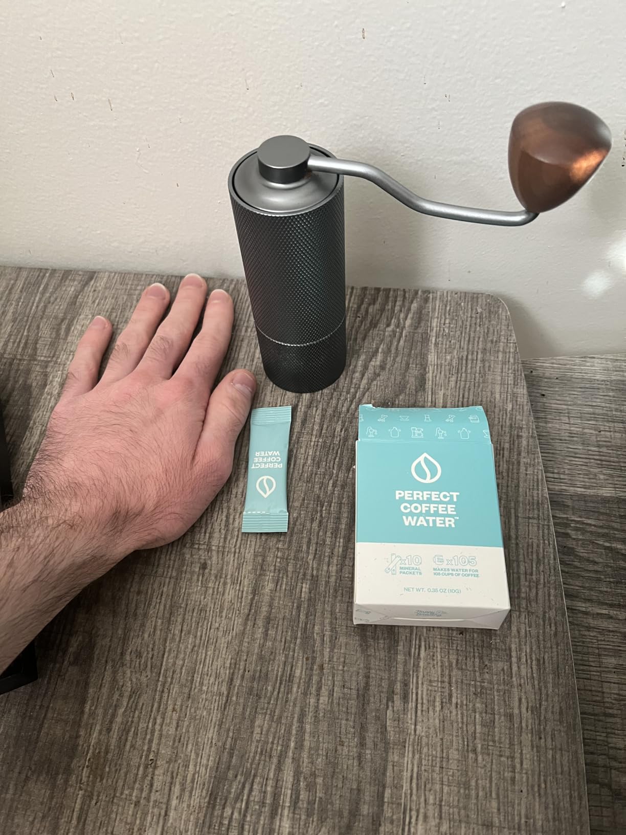 Perfect Coffee Water Minerals for Creating the Best Water to Brew Coffee (10, 1 Gallon/4 Liter Stick Packets) customer photo 2