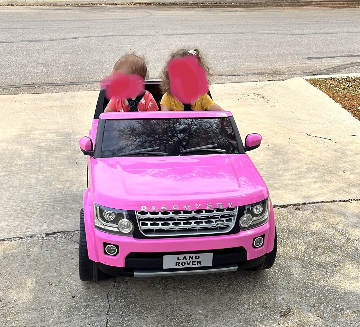 Best Choice Products 12V 3.7 MPH 2-Seater Licensed Land Rover Ride On Car Toy w/Parent Remote Control, MP3 Player - Blue customer photo 1