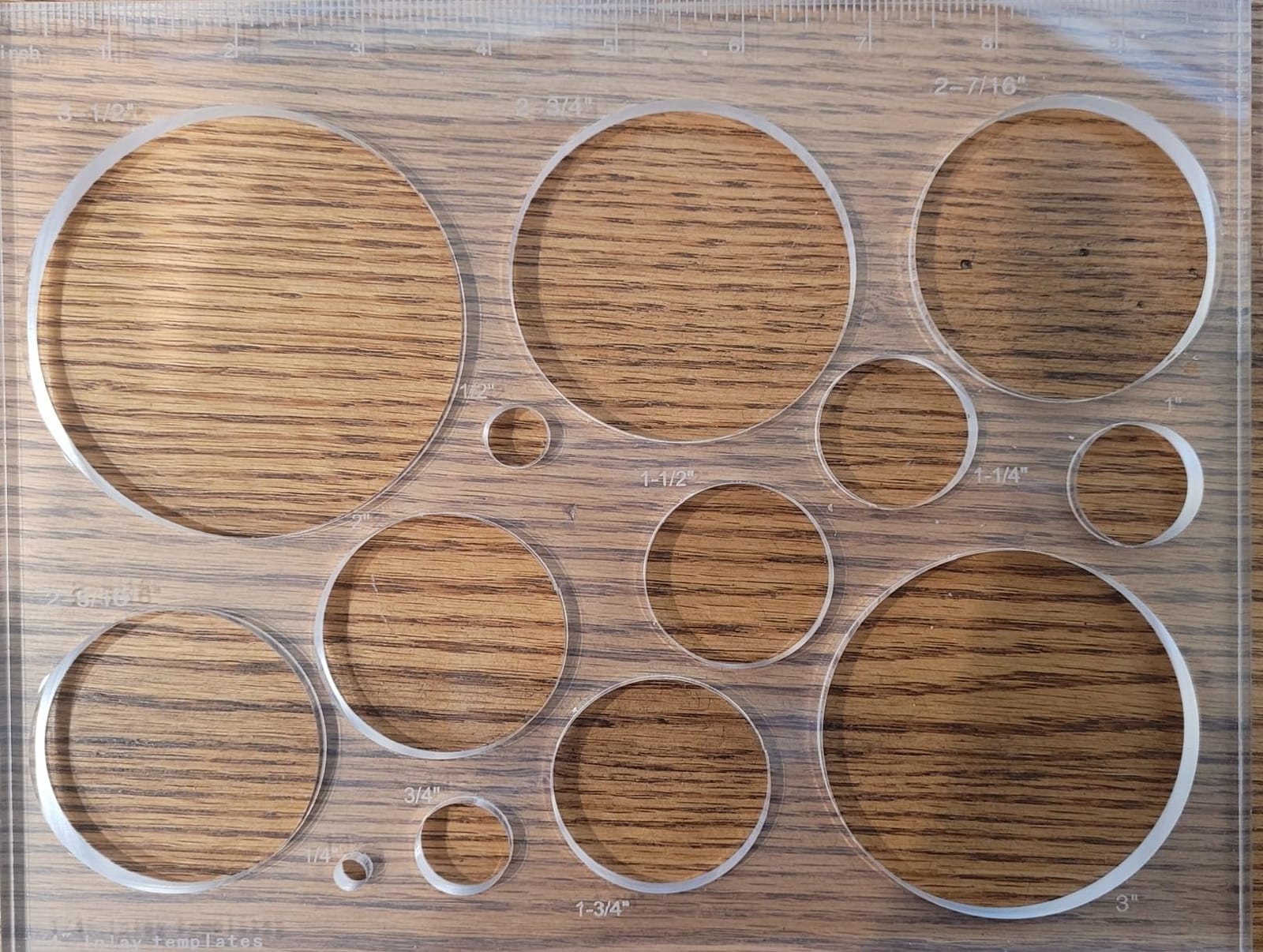 13-in-1 Bowtie Router Templates,10 * 7.8 in Butterfly Inlay Decorative customer photo 1