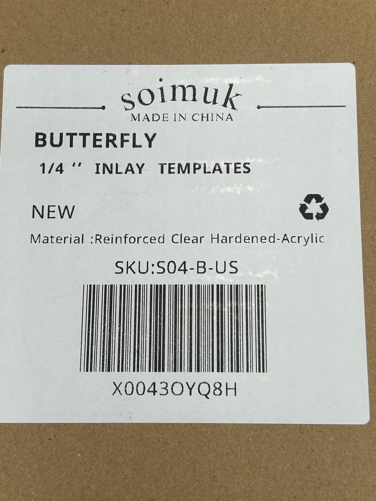 13-in-1 Bowtie Router Templates,10 * 7.8 in Butterfly Inlay Decorative customer photo 2