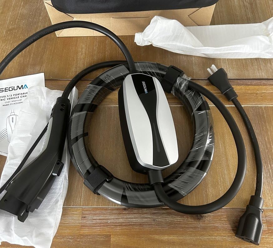 SEGUMA Level 1/2 EV Charger 16Amp Electric Car Charger for J1772 BEVs/PHEVs customer photo 1