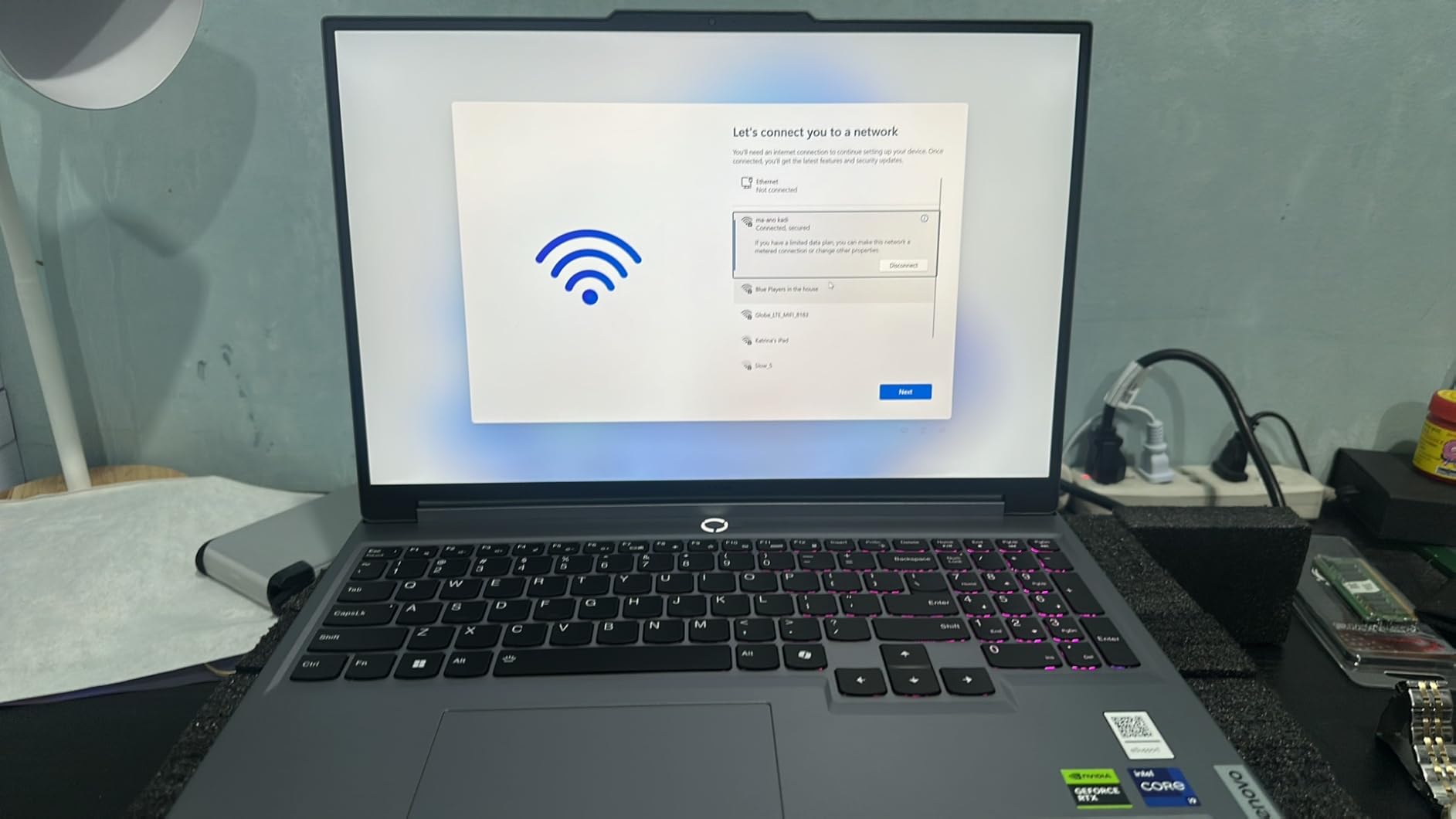 Lenovo Legion 5i Gaming Laptop - NVIDIA GeForce RTX 4070 8G - 16” WQXGA Display - Intel Core i7-14650HX - 32GB RAM - 512GB SSD - Windows 11 Home - Luna Grey customer photo 1