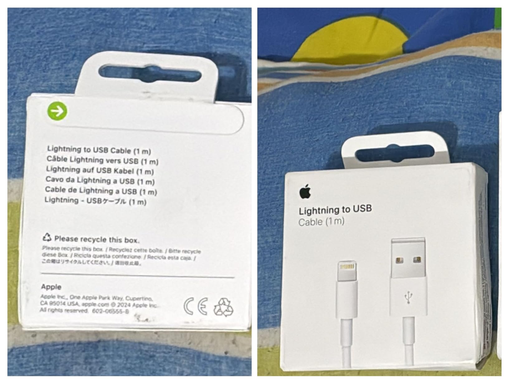 Apple Lightning to USB Cable (1 m) customer photo 1