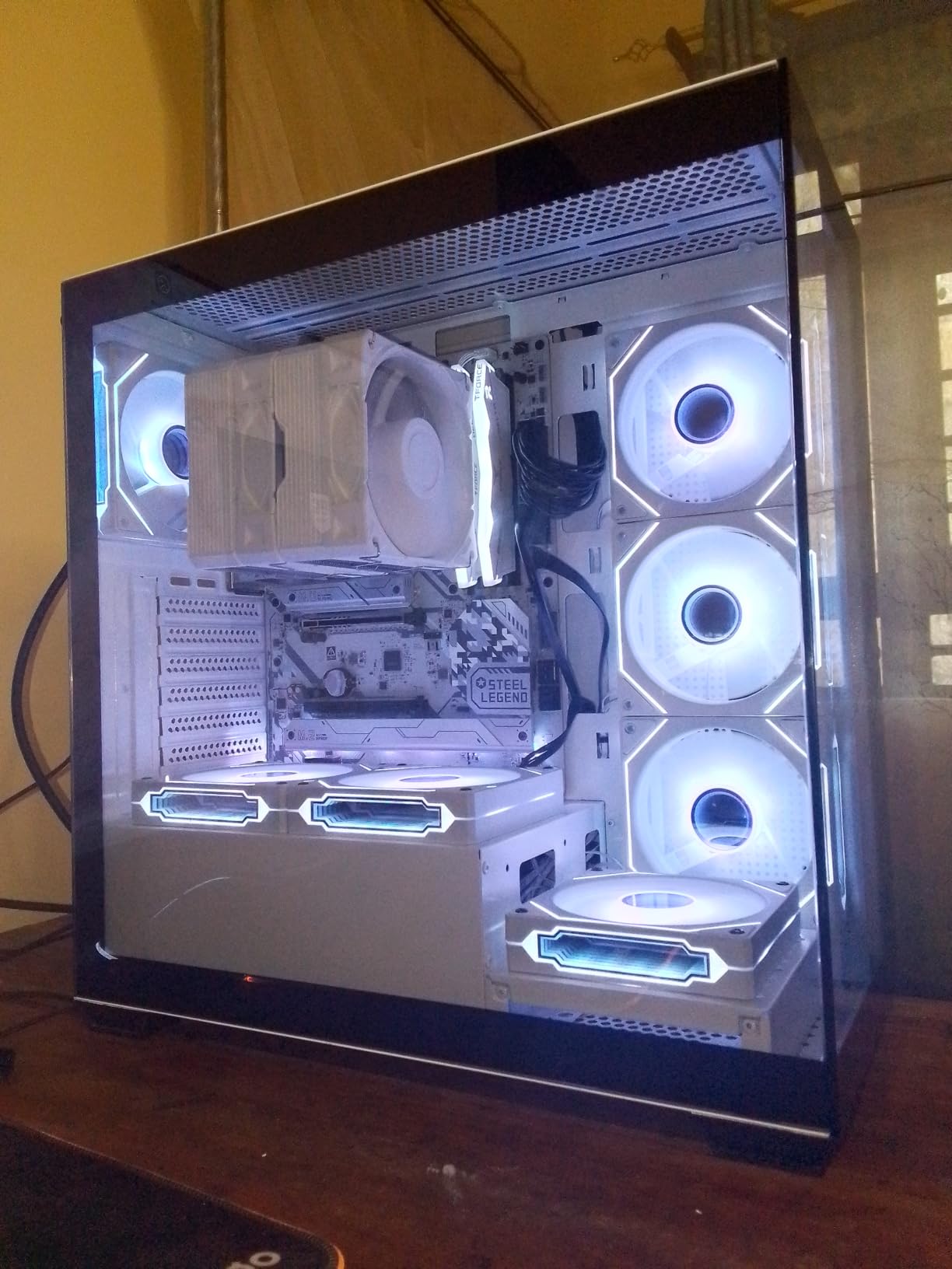 ASRock B650 Steel Legend WiFi 6E AMD Socket AM5 Ryzen 9000 8000 and 7000 Series SATA3 M.2 DDR5 7200+(OC) 256GB SATA3 6.0 Gb/s ATX Motherboard BIOS Flashback customer photo 1