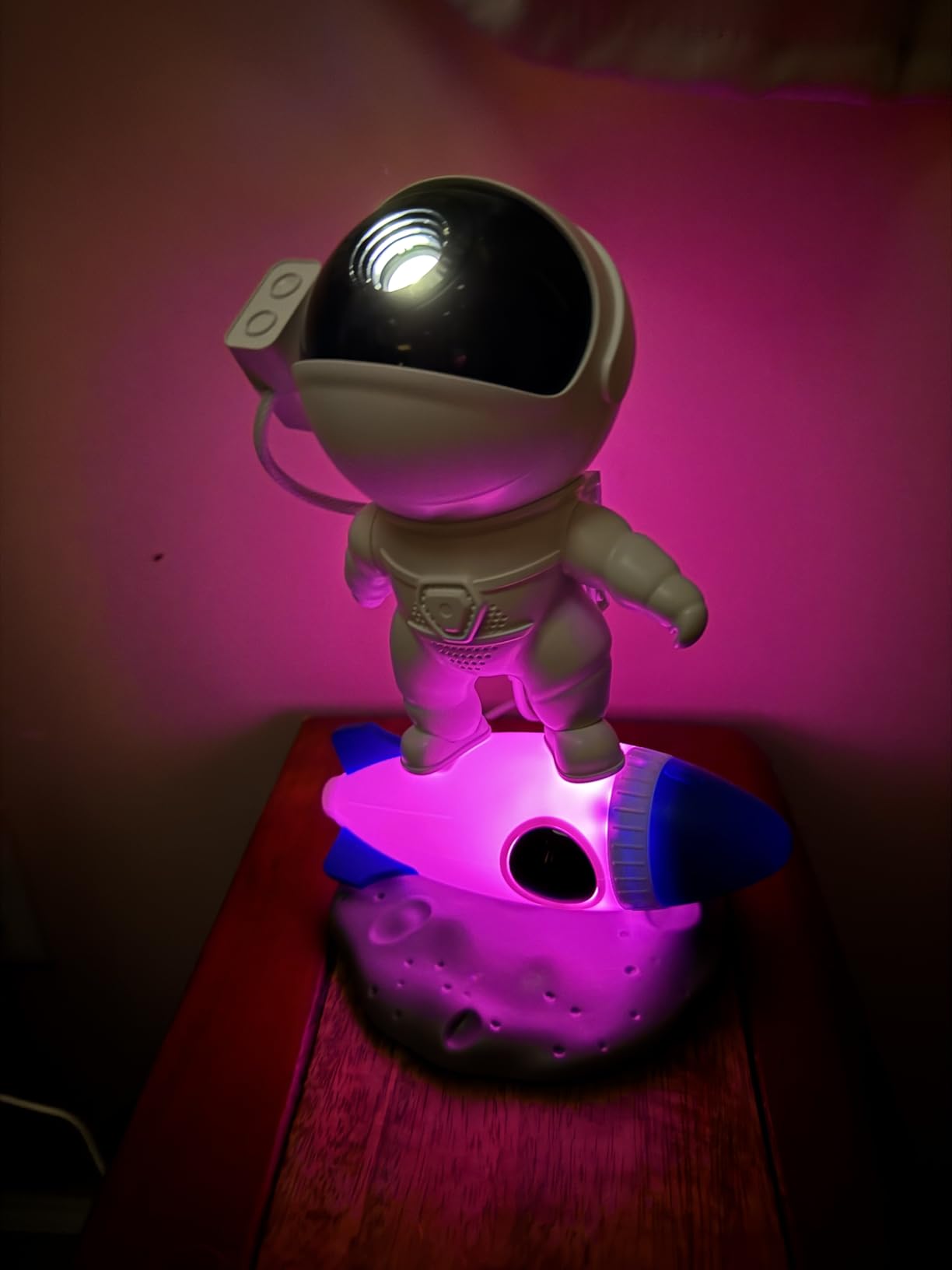 FlyLily Galaxy Projector, 12 in 1 HD Planetarium Astronaut Galaxy Projector for Bedroom, Galaxy Star Night Light Projector for Kids Adults Gaming Room/Party/Home Décor customer photo 2