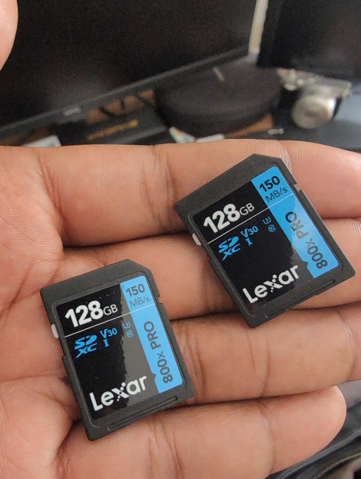 Lexar 128GB 800x PRO SD Memory Card, 150MB/s Read, 4K, V30, U3, UHS-I customer photo 2