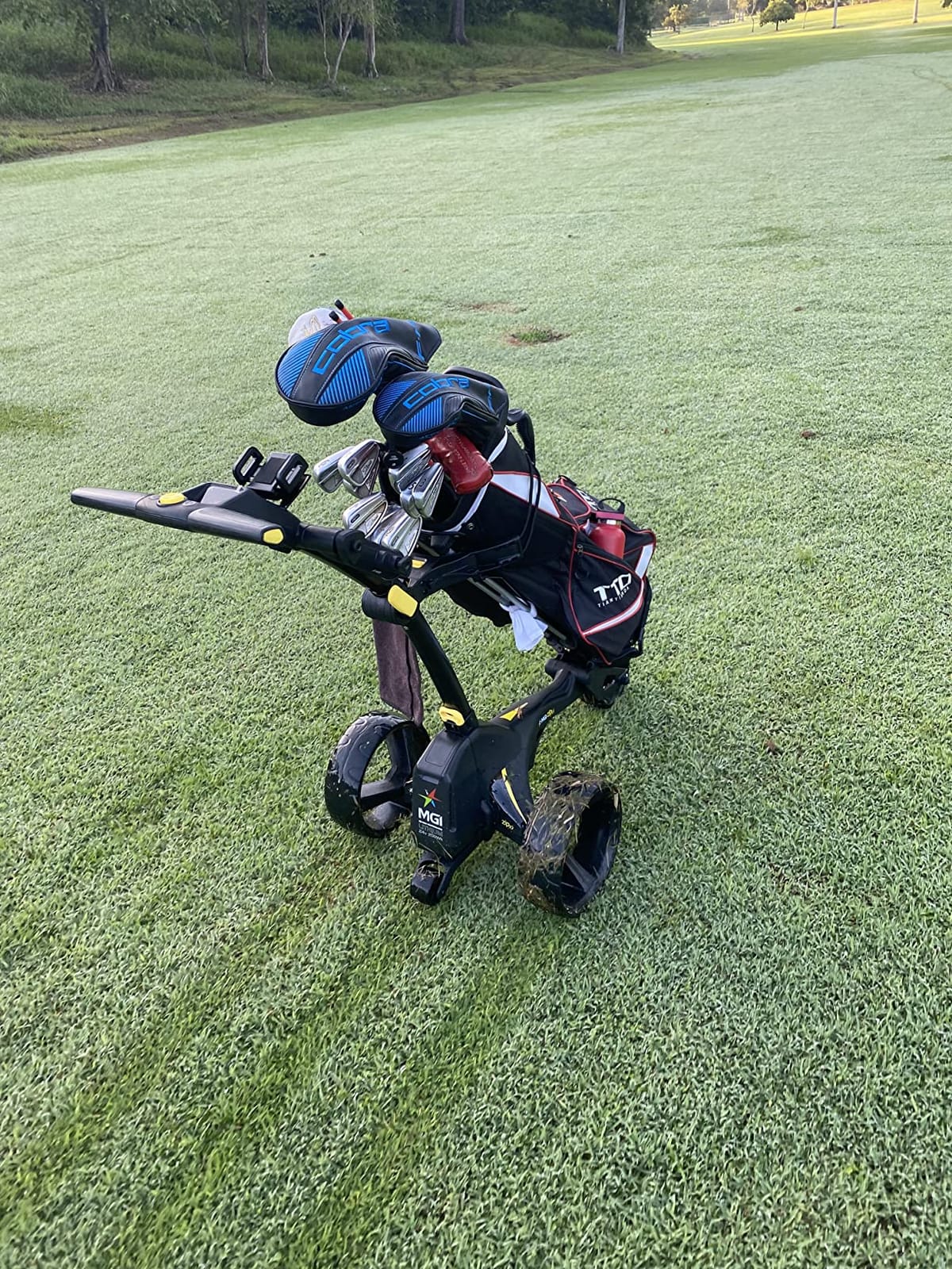 MGI Zip X1 Electric Golf Cart - 36 Hole Battery - (GPS Phone) customer photo 2