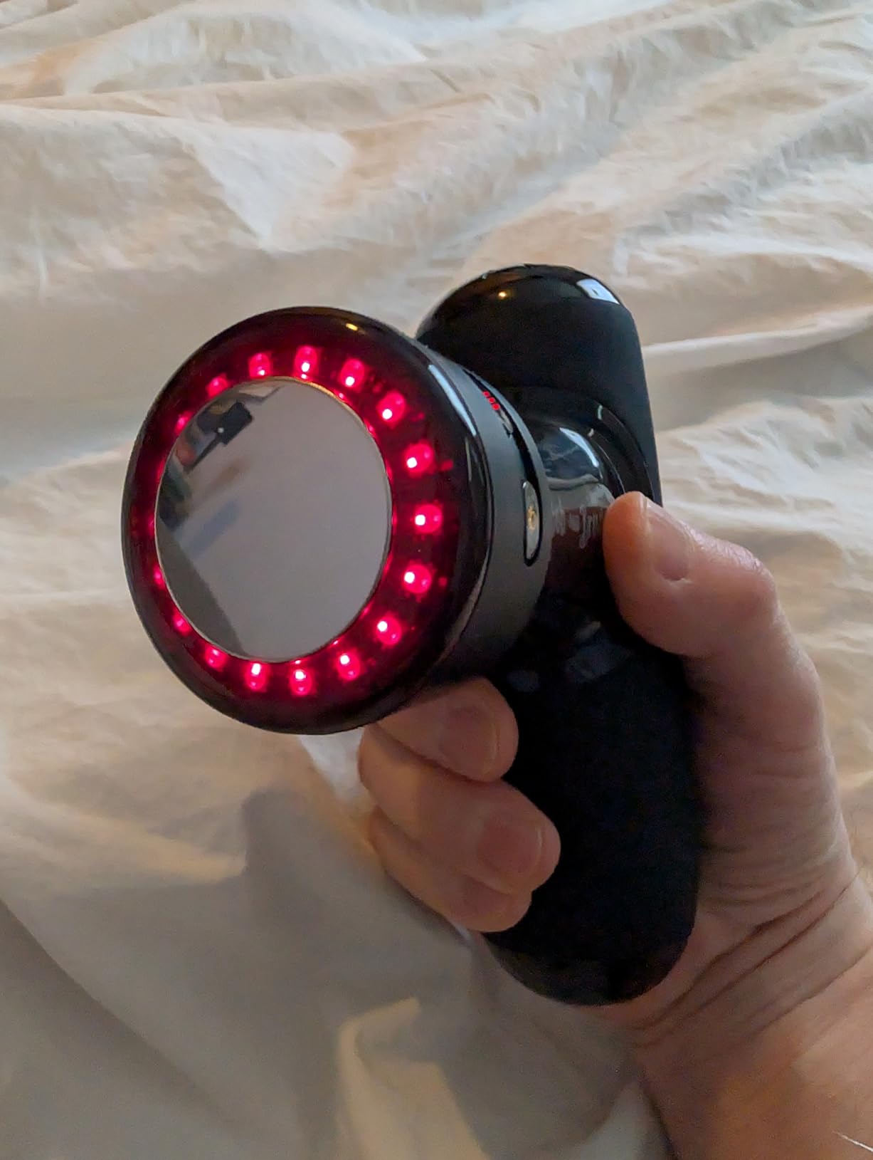 BOB AND BRAD Q2 Pro Mini Massage Gun with Heat and Cold for Muscle Recovery customer photo 2