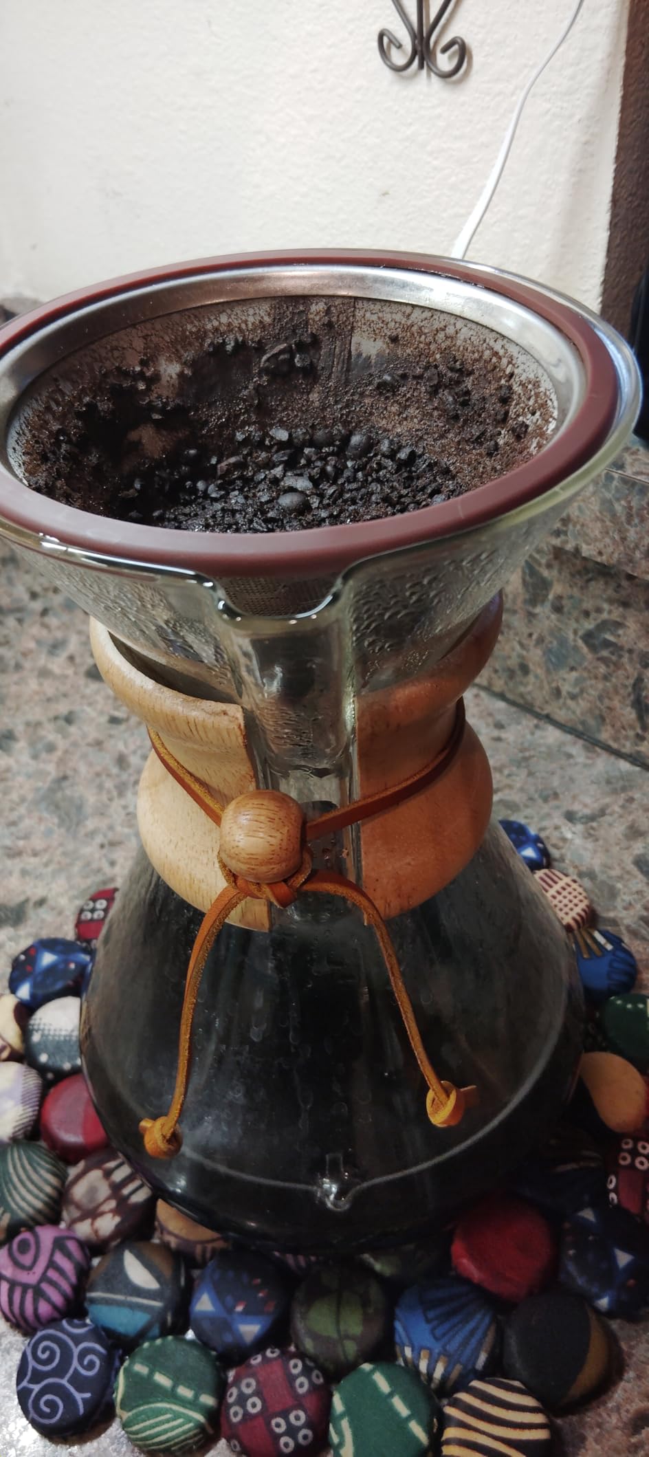 Compatible for Hario V60 & Chemex Pour Over Coffee Filters - MISETTO Reusable Stainless Steel customer photo 2