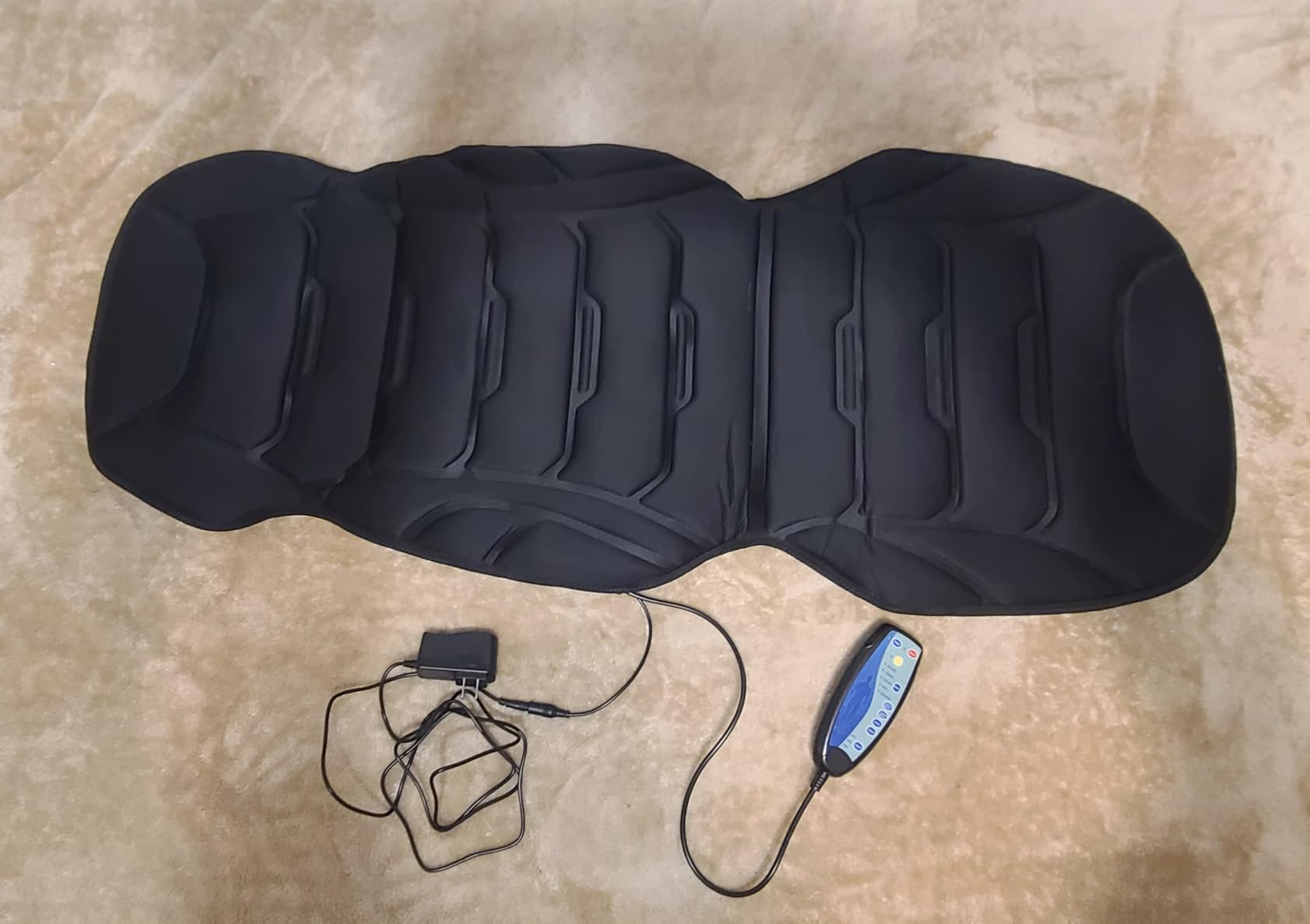 COMFIER Back Massager with Heat, Vibration Massage Chair Pad with 8 Motors customer photo 1