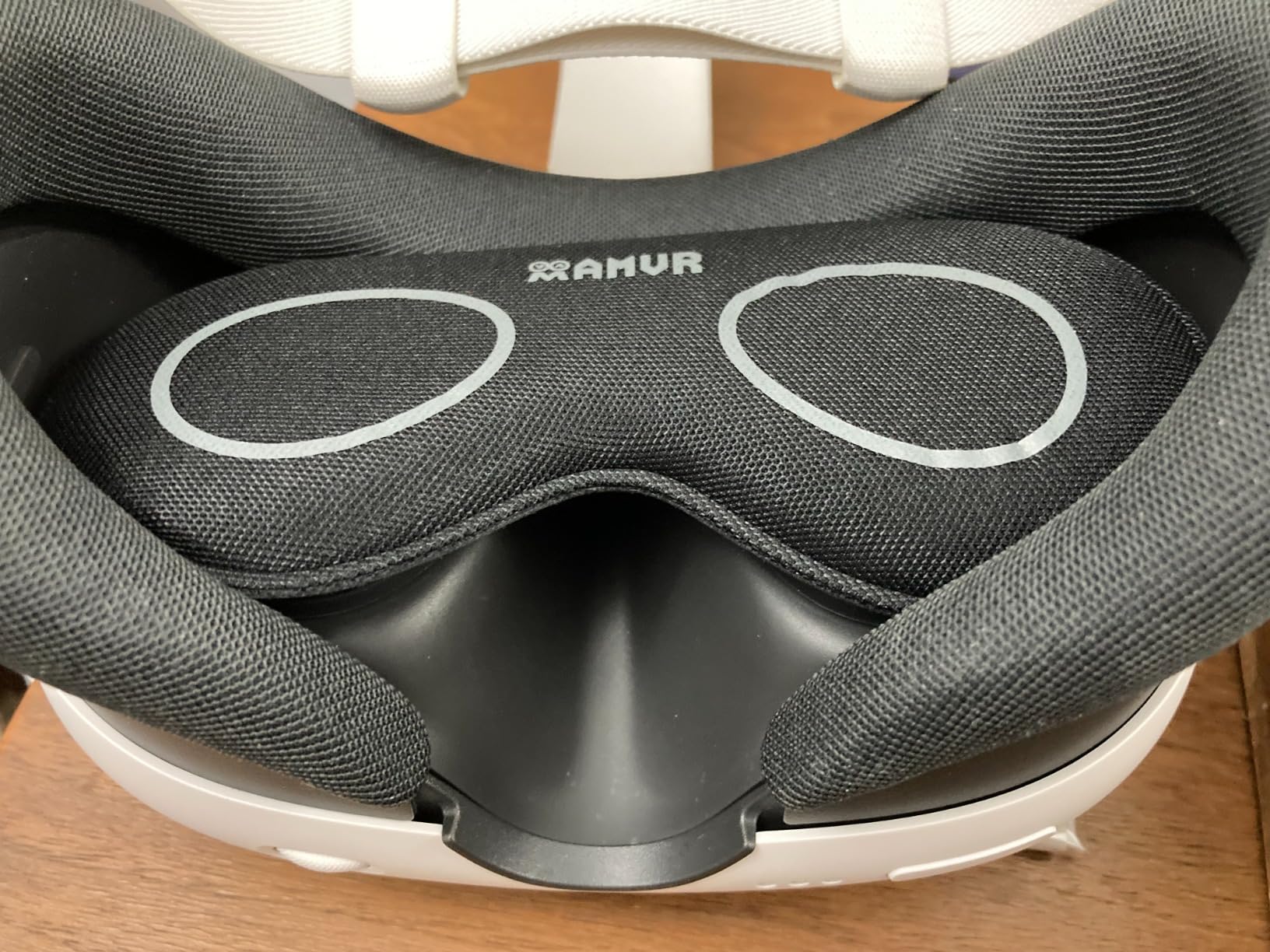 AMVR Lens Protector Set Compatible with Meta/Oculus Quest 3 Accessories | Glasses Spacer for Q3 Lenses, Soft Silicone Rings Protect Prescription Glasses (Not for Q3S) (Only Spacer Frame, No Lenses) customer photo 2