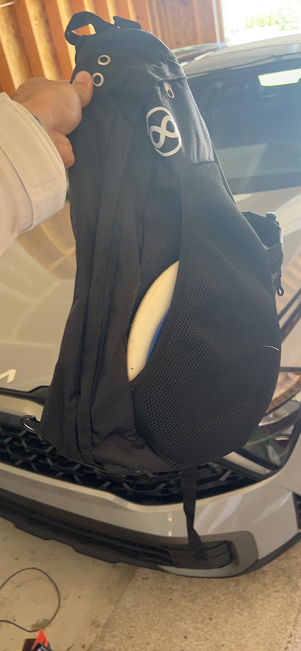 Disc Golf Backpack Slinger Bag | 6-12 Discs | Multiple Colors customer photo 1